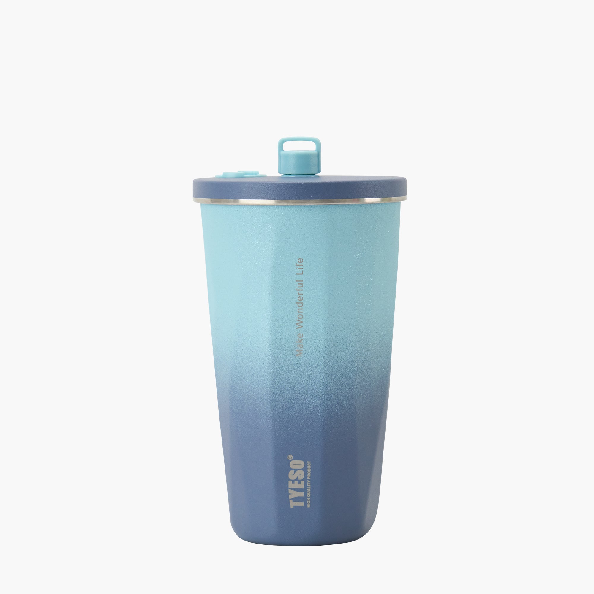 20 oz(600ml)-TYESO Gradient DopamineTumbler with Retractable Straw 36# Intl