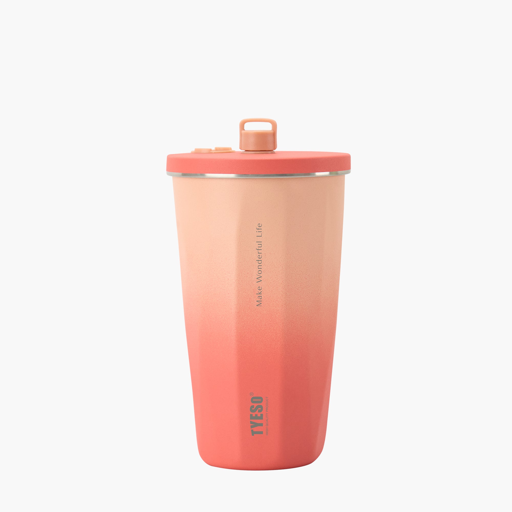 20 oz(600ml)-TYESO Gradient DopamineTumbler with Retractable Straw 36# Intl