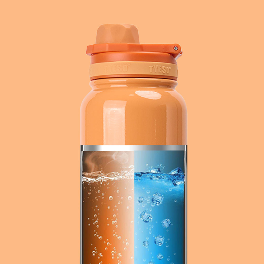 TYESO термобутылка REVIVE Gloss, 600 мл, цвет Белый — Сохраняет температуру