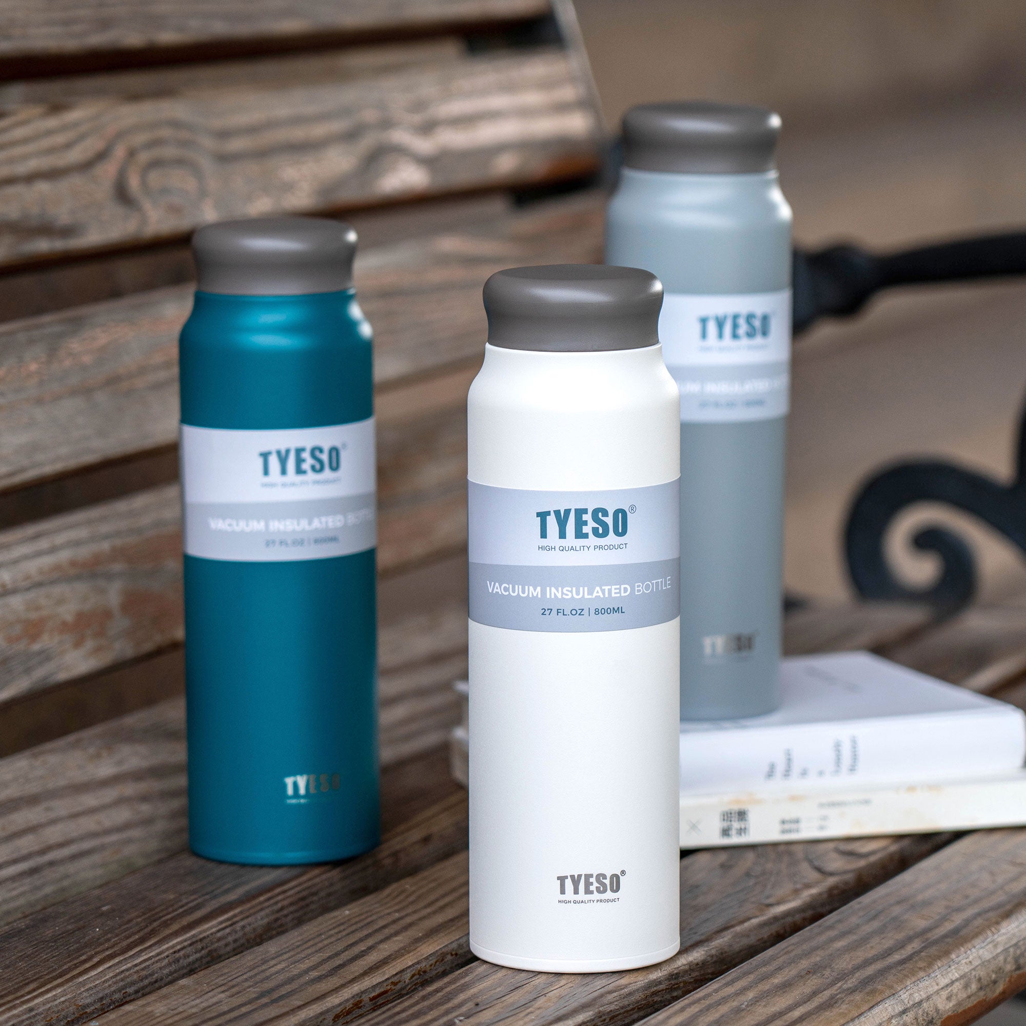 27oz（800ml）- TYESO Light Weight Vacuum Bottle 19B