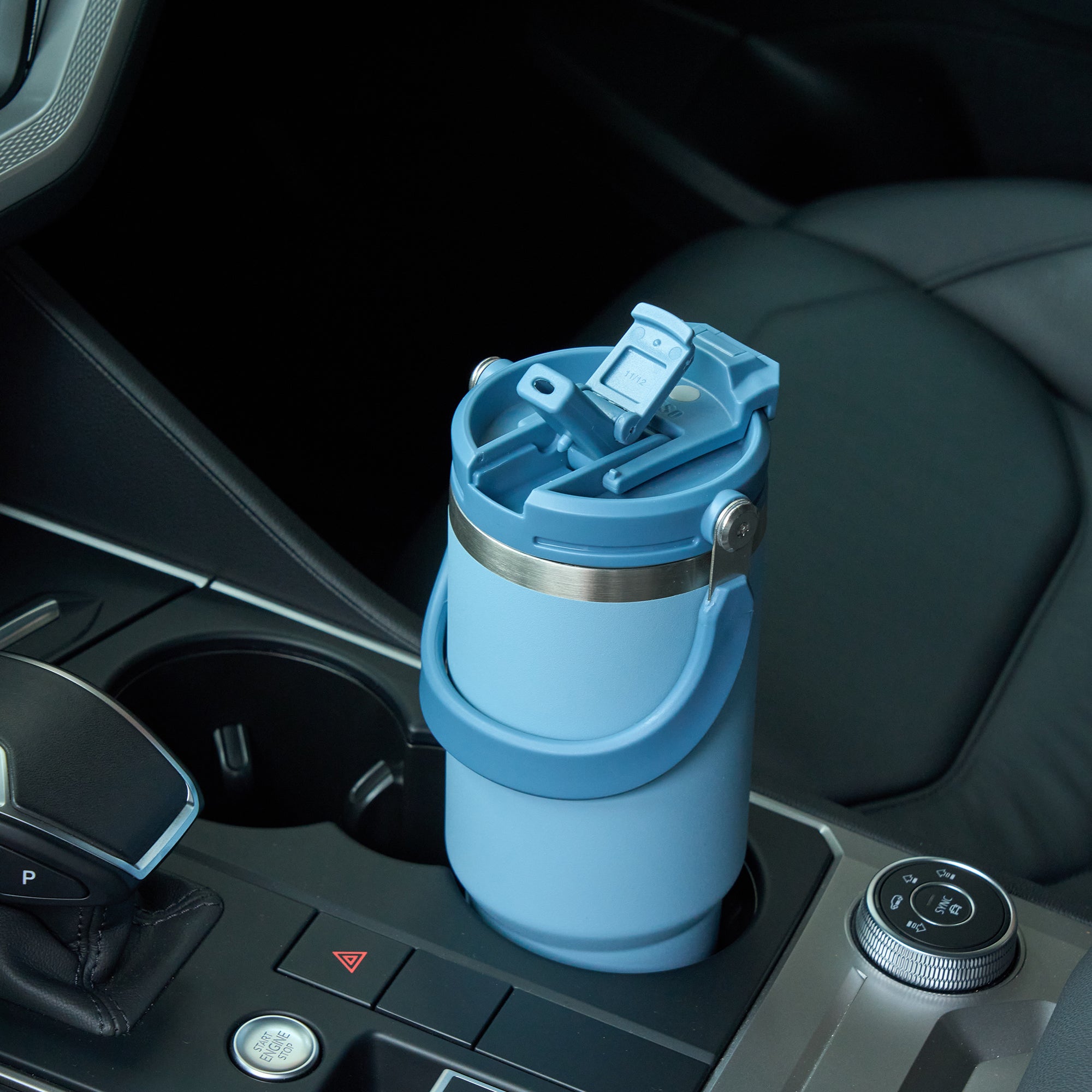 20 oz (600ml) - Tyeso New ROAM Tumbler with Flip Straw & Sip Lid