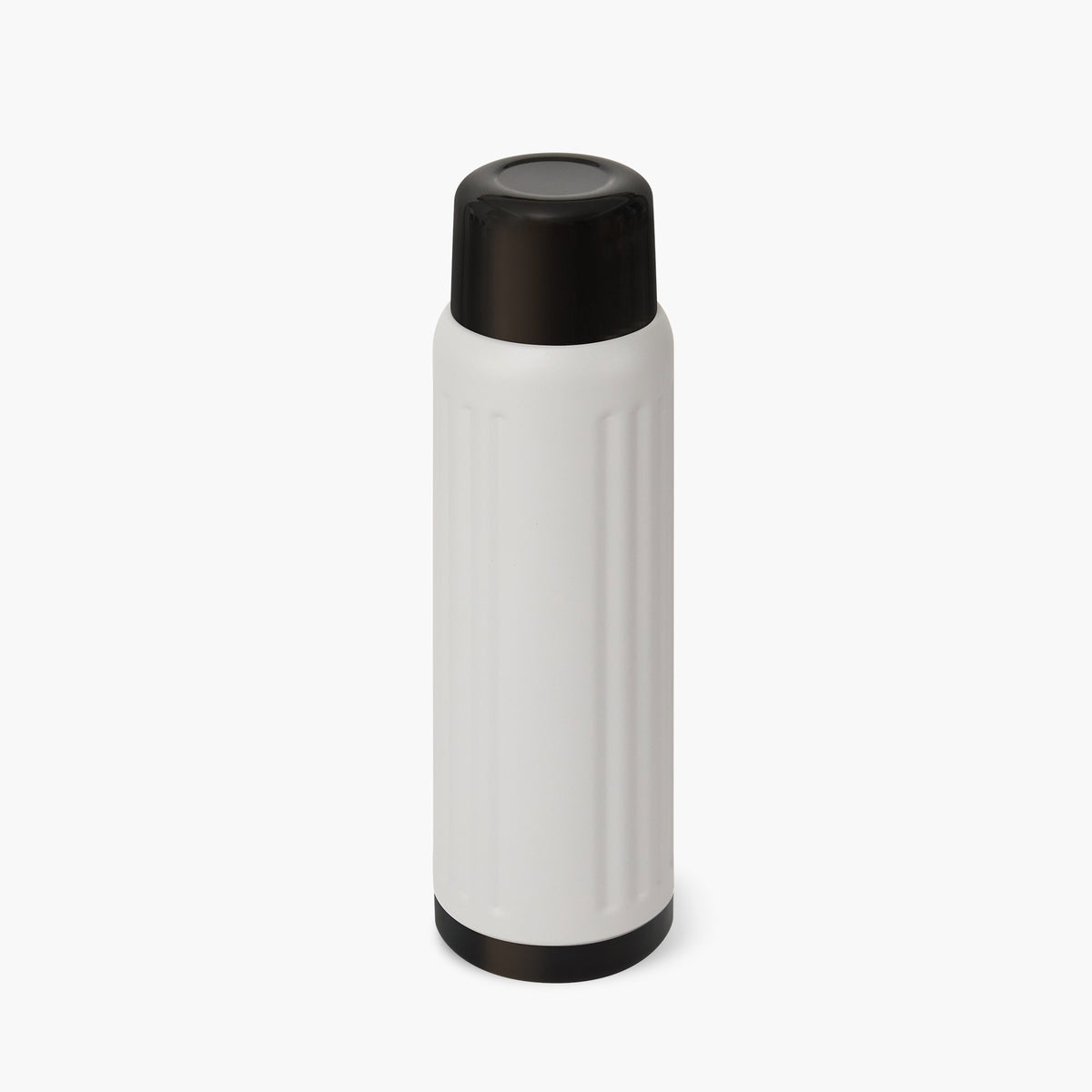 Light Gray FLUTE 25 oz insulated bottle alternate view #color_light gray