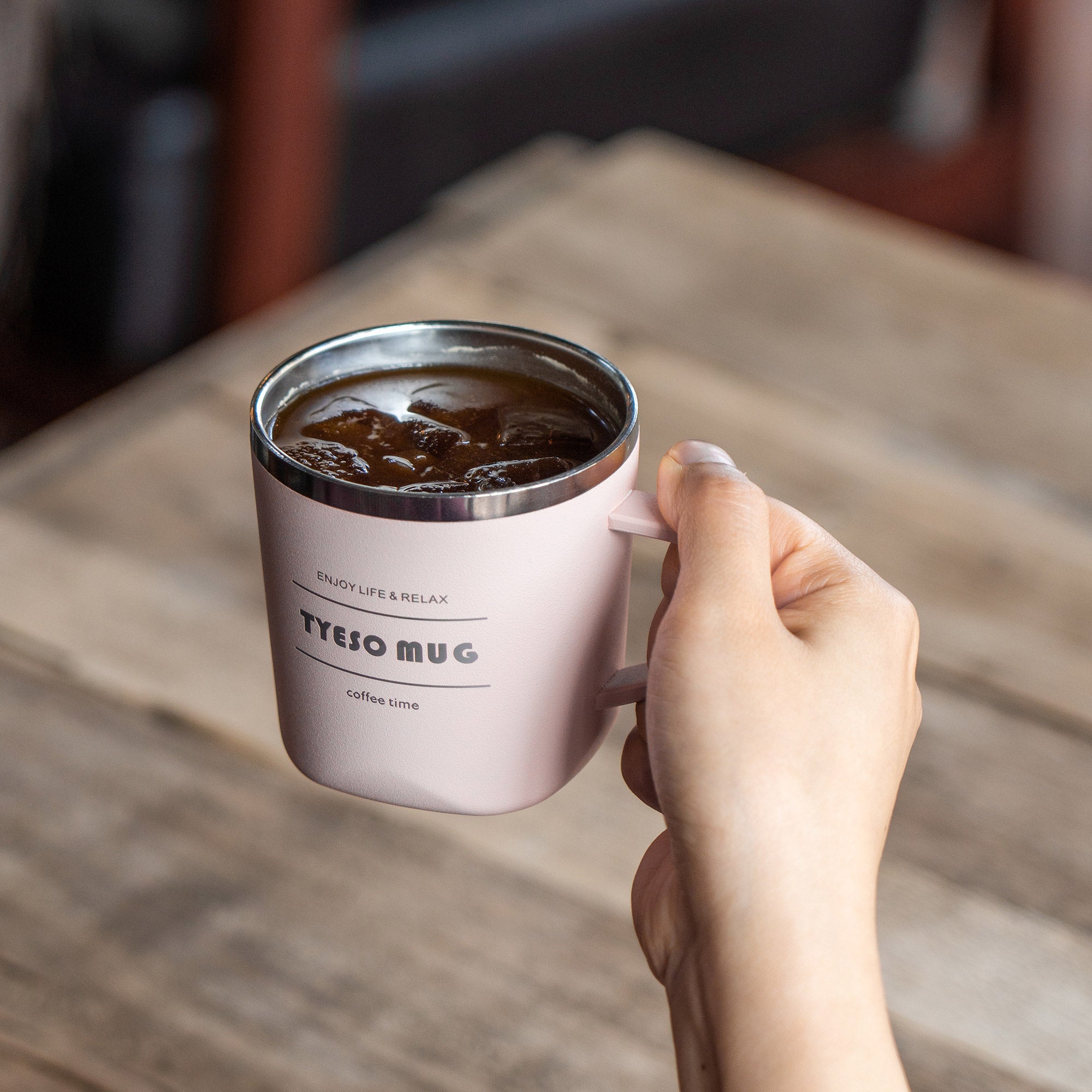 TYESO_Coffee Mug #15_White_9OZ with coffee