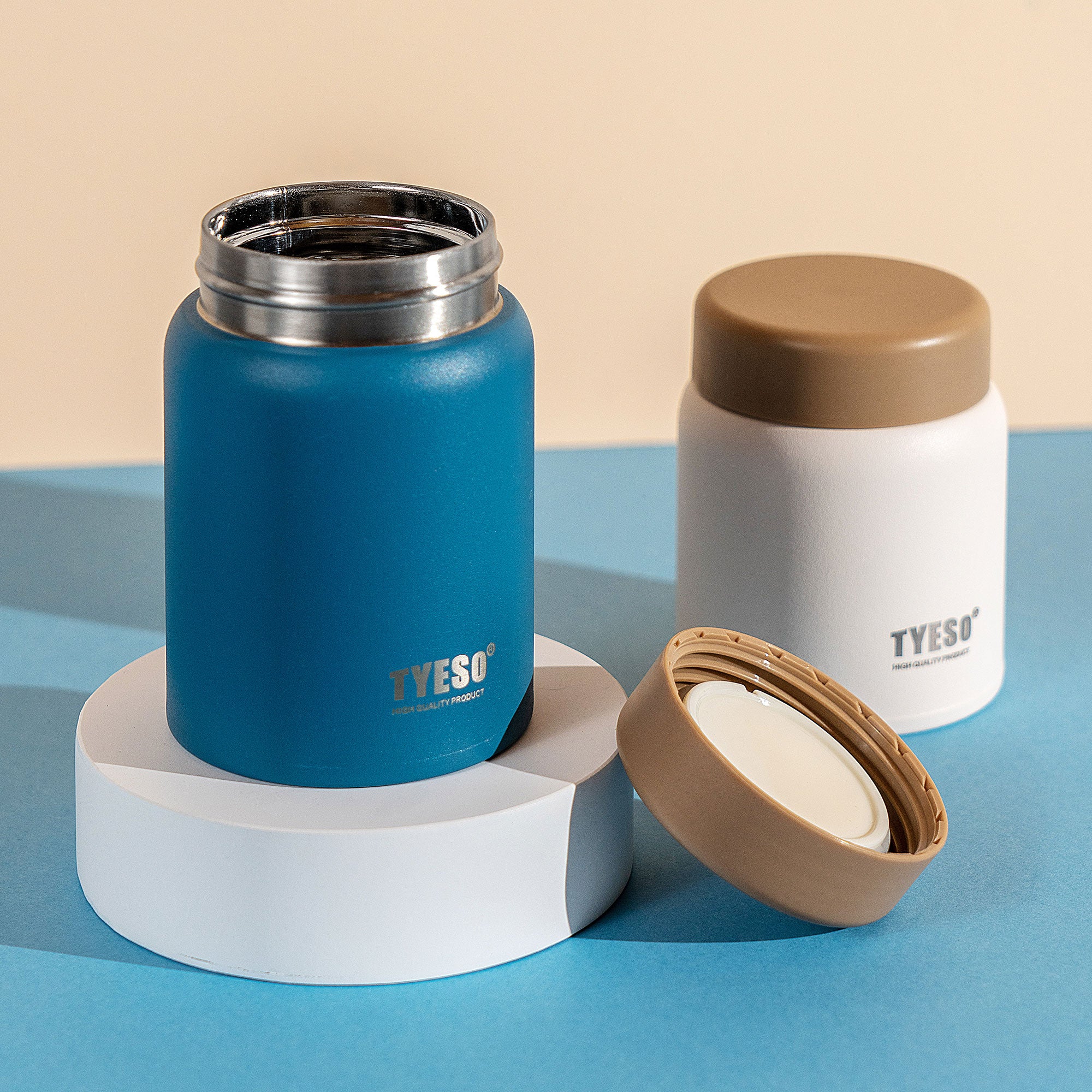TYESO_Insulated Small Food Jar_Blue_7oz details