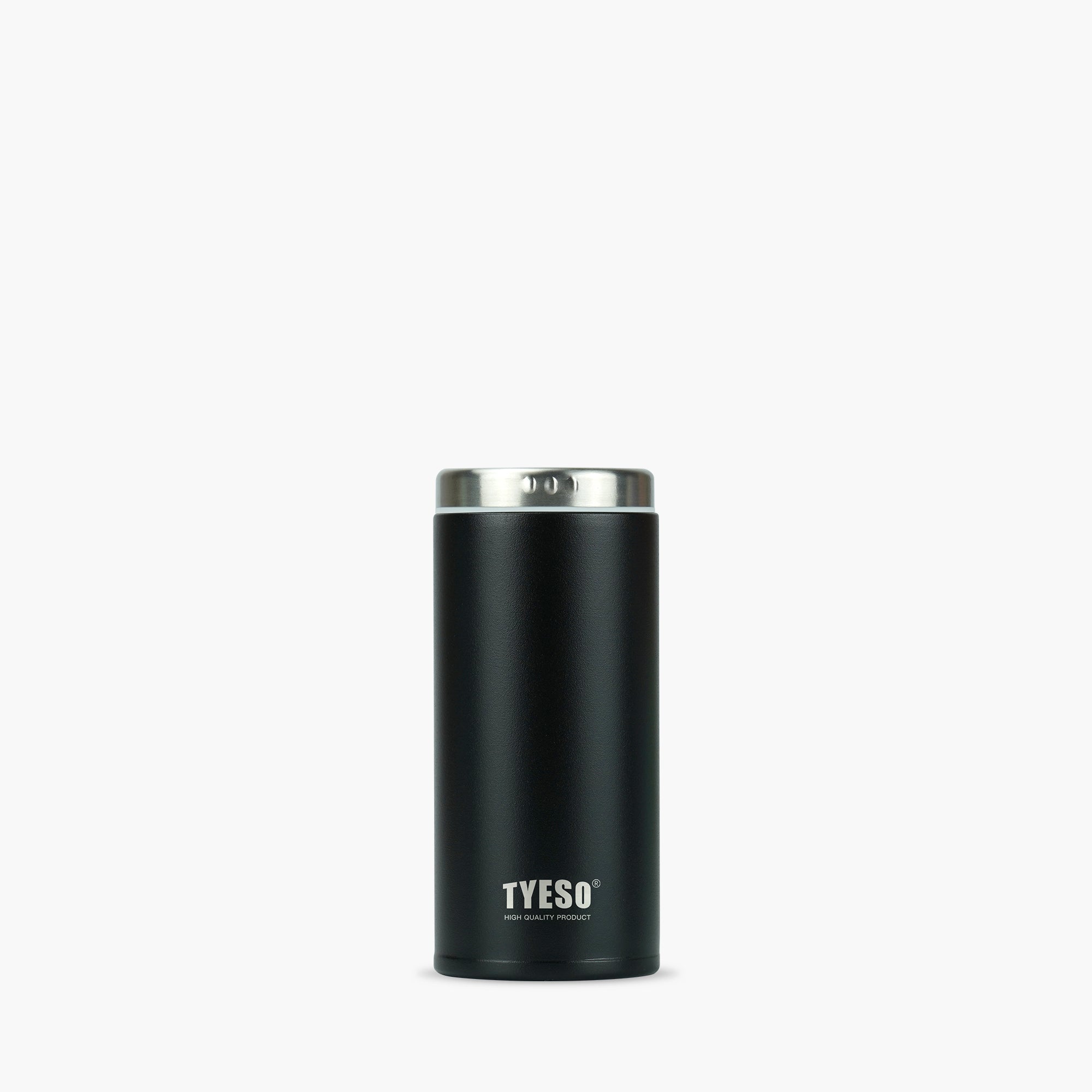 TYESO_Small Size vacuum Bottle for coffee_Black_7oz