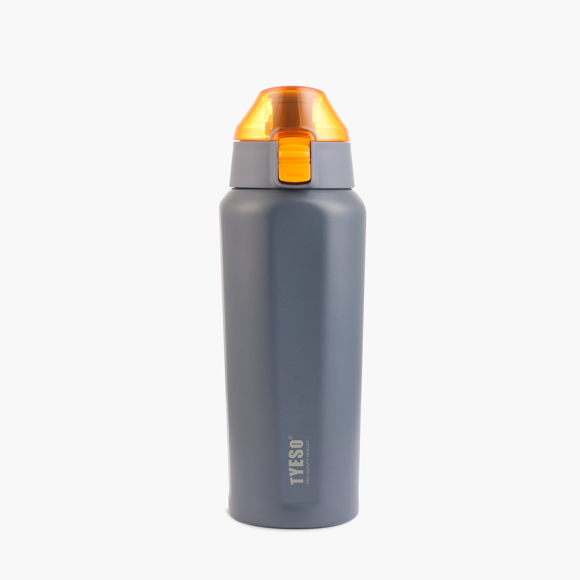 TYESO_Sports Bottle With Unique Square Shape_Gray_20oz