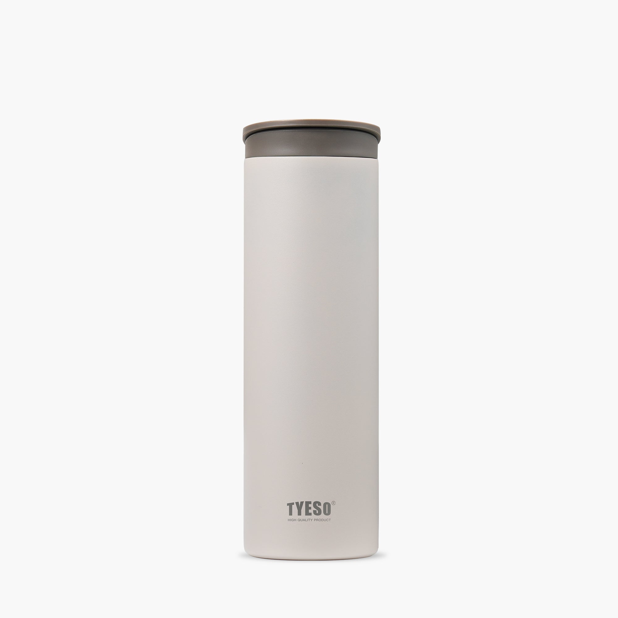 TYESO_Stainless Steel coffee&tea Tumbler with Lockable Lid 7#_Khaki_17oz