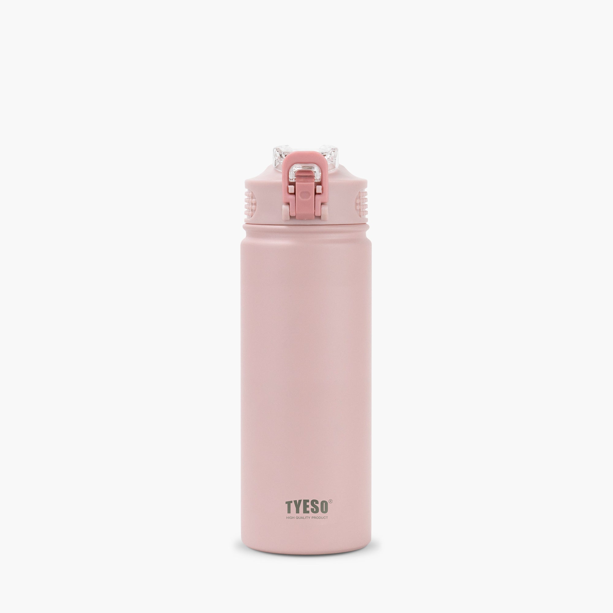 TYESO_Wander lockable Stainless Steel Sports Bottle With Straw_Light Pink_20oz