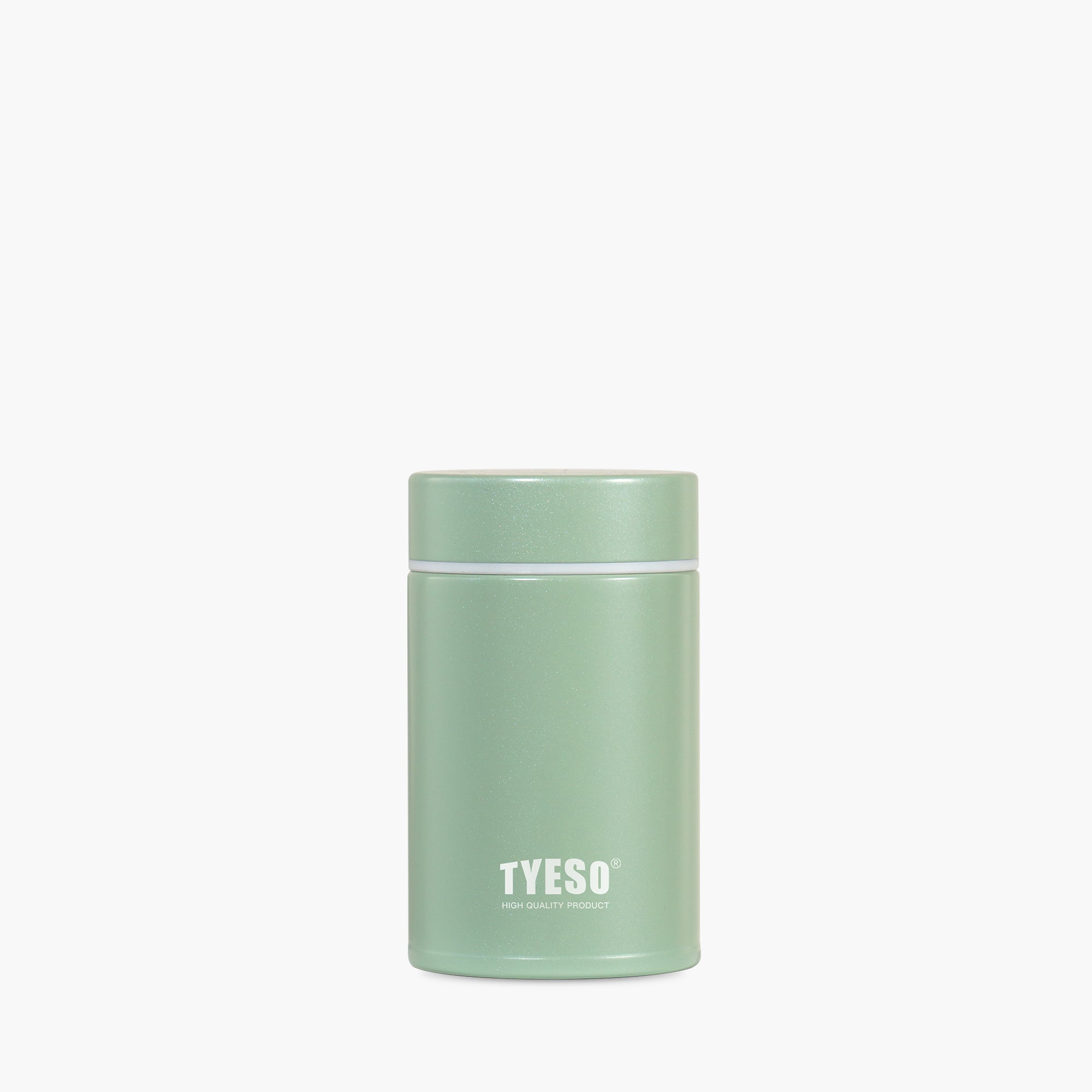 TYESO_small Insulated food jar with mirror electrolysis inside_Green_9OZ