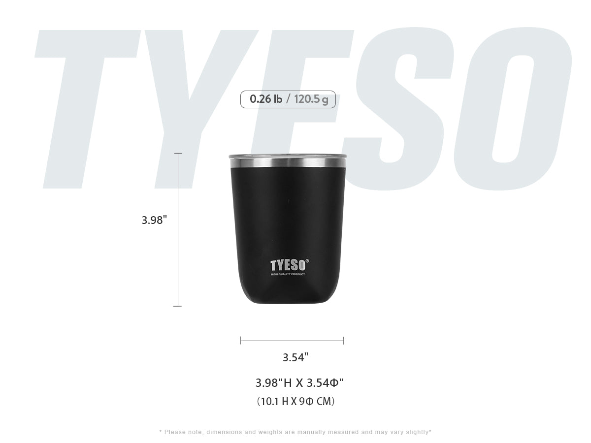 Glide Travel Coffee Mug with Lid size chart