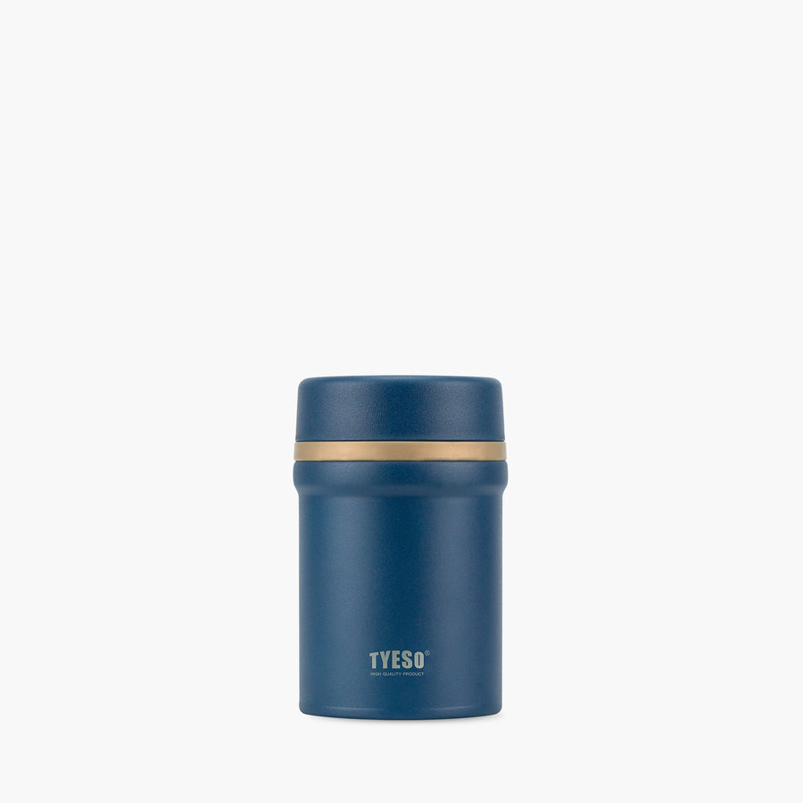 TYESO ARMOR Portable Food Jar in Dark Blue, 15 oz #color_dark blue