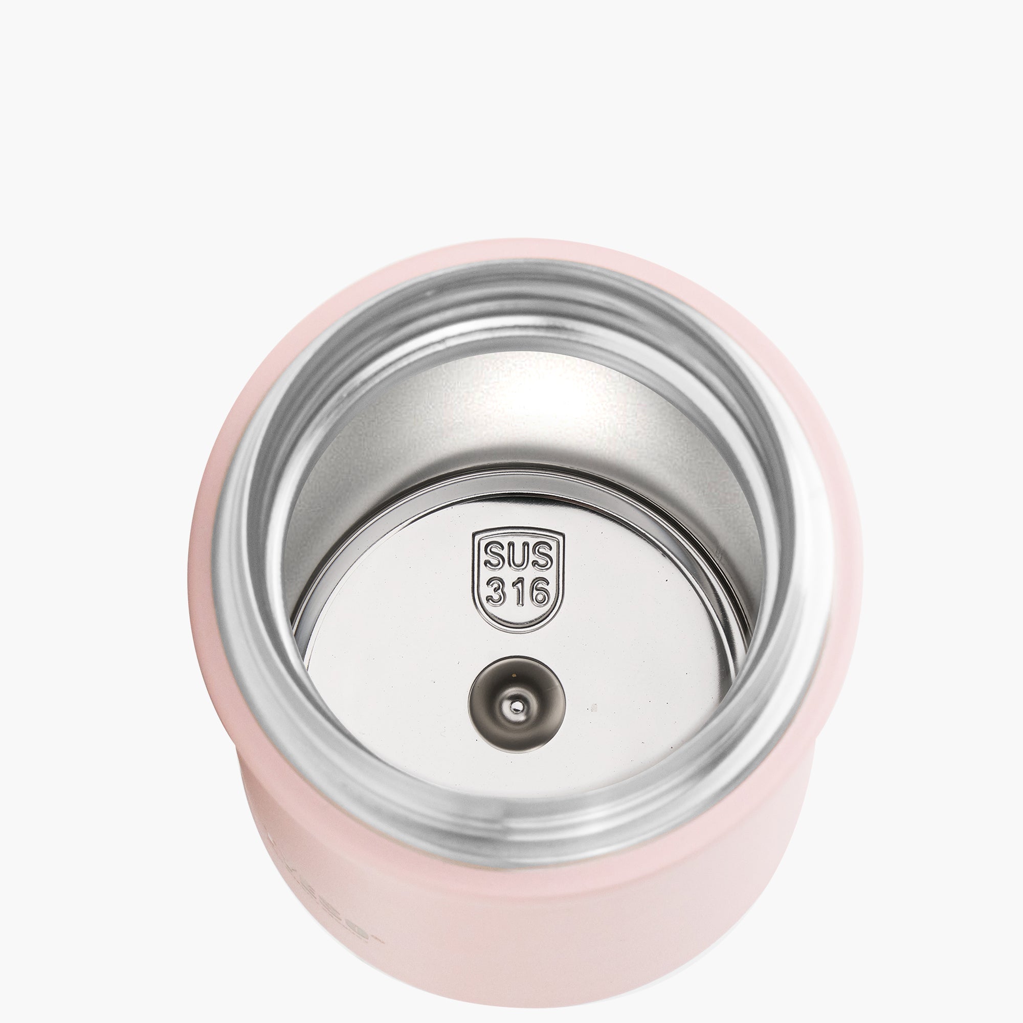 TYESO ARMOR Portable Food Jar in Light Pink, 15 oz #color_light pink