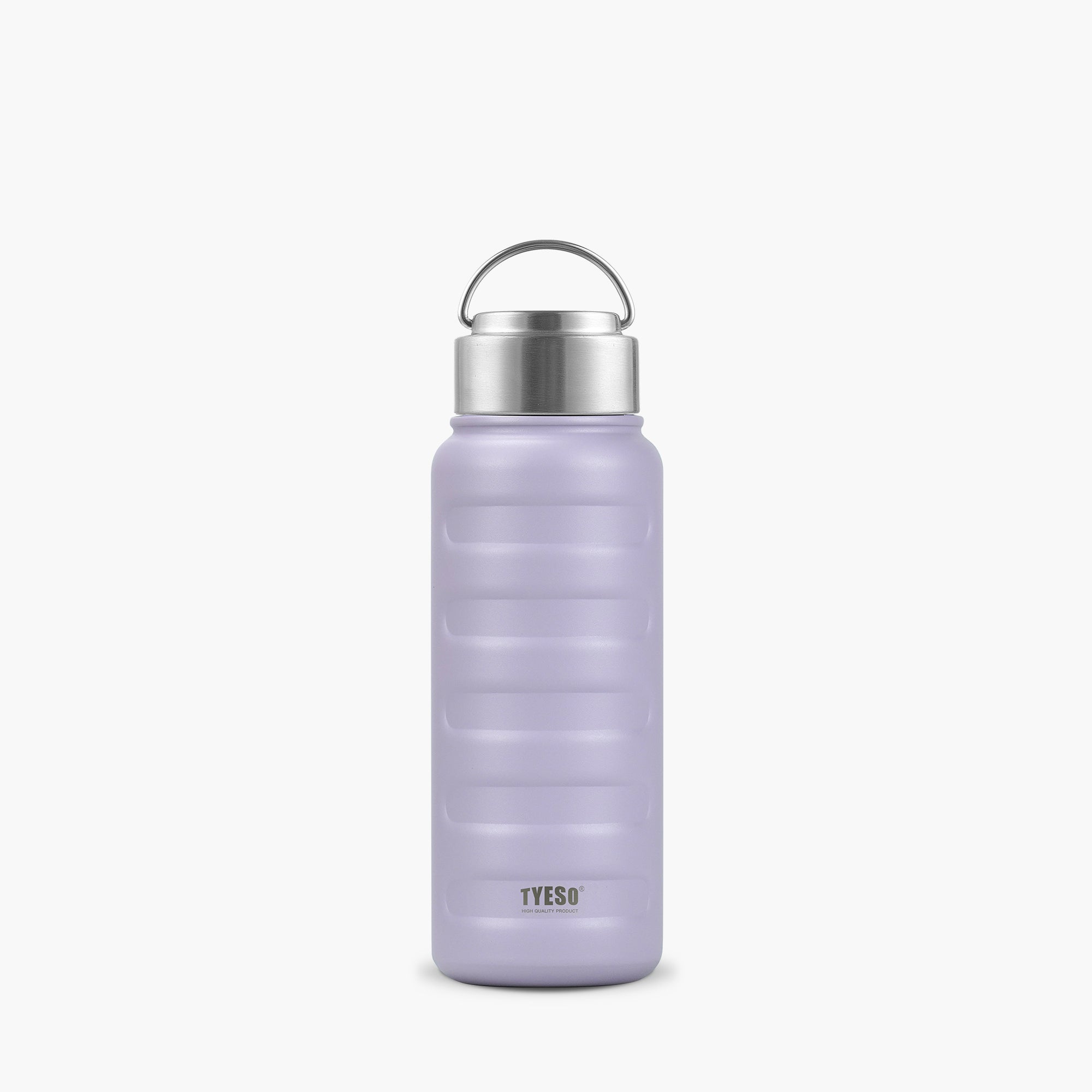 TYESO ASCENT Portable Sports Bottle with lovely shape in Purple – carry handle detail #color_purple