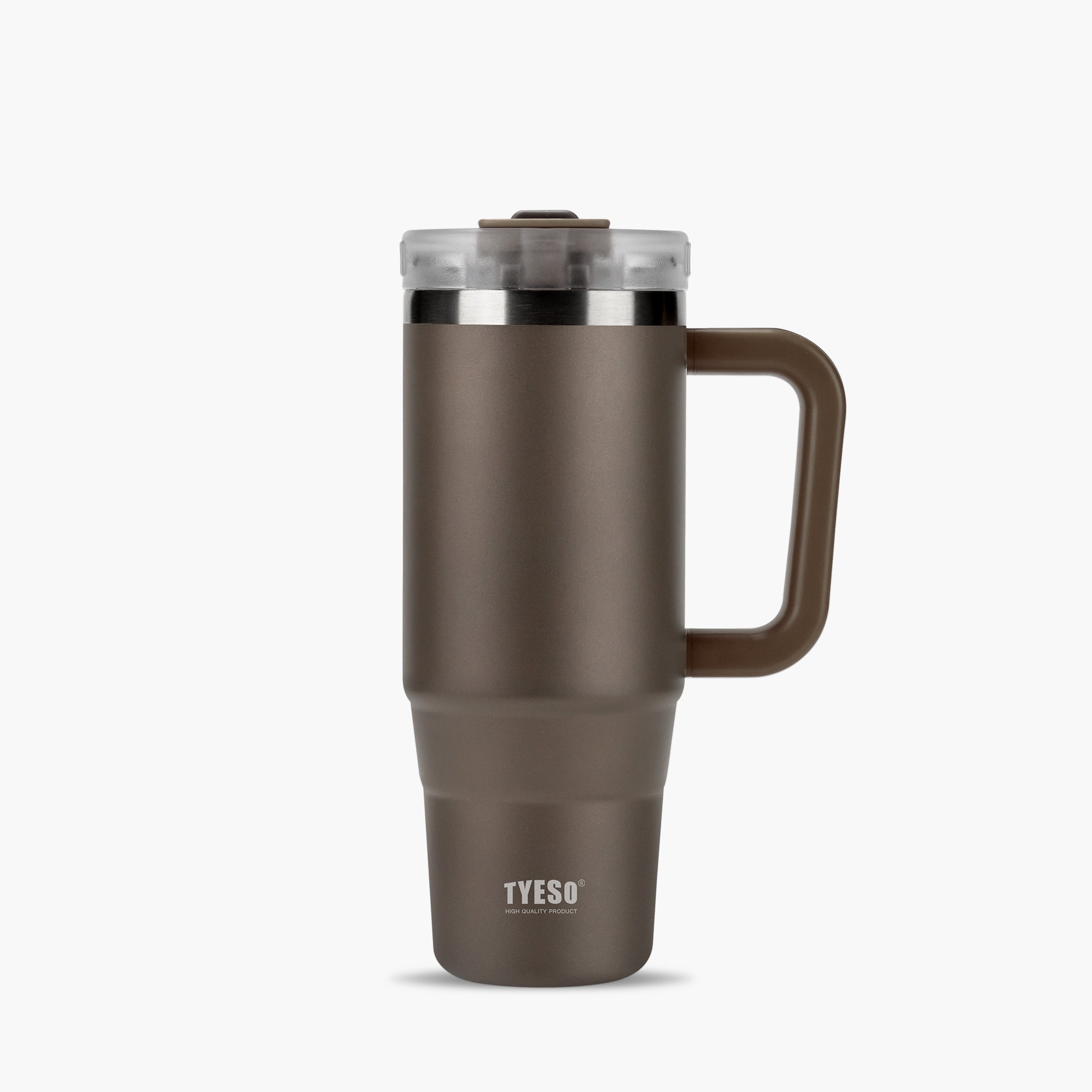 TYESO AURA Insulated Travel Tumbler in Brown, 30 oz #color_brown