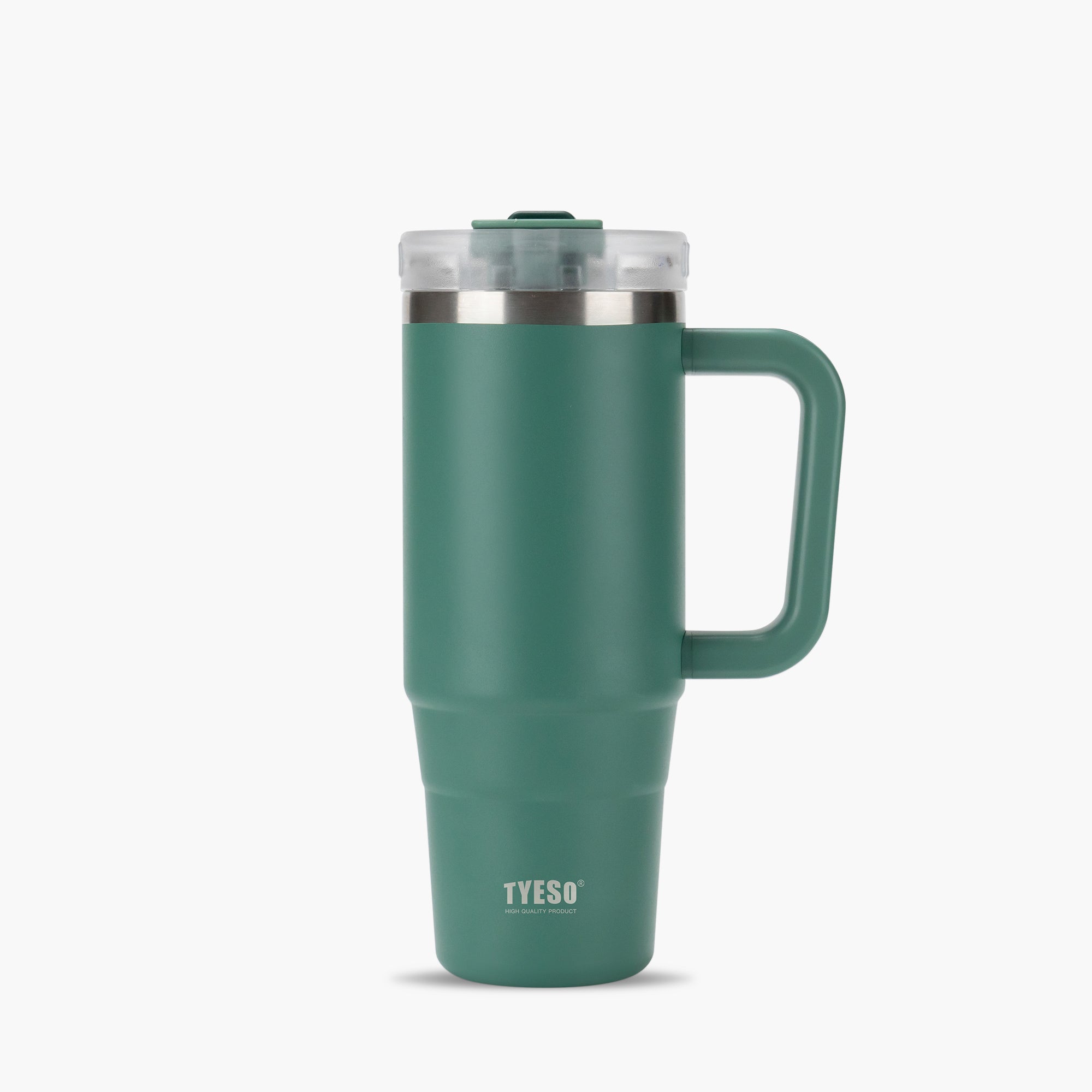 TYESO AURA Insulated Travel Tumbler in Dark Green, 30 oz #color_dark green