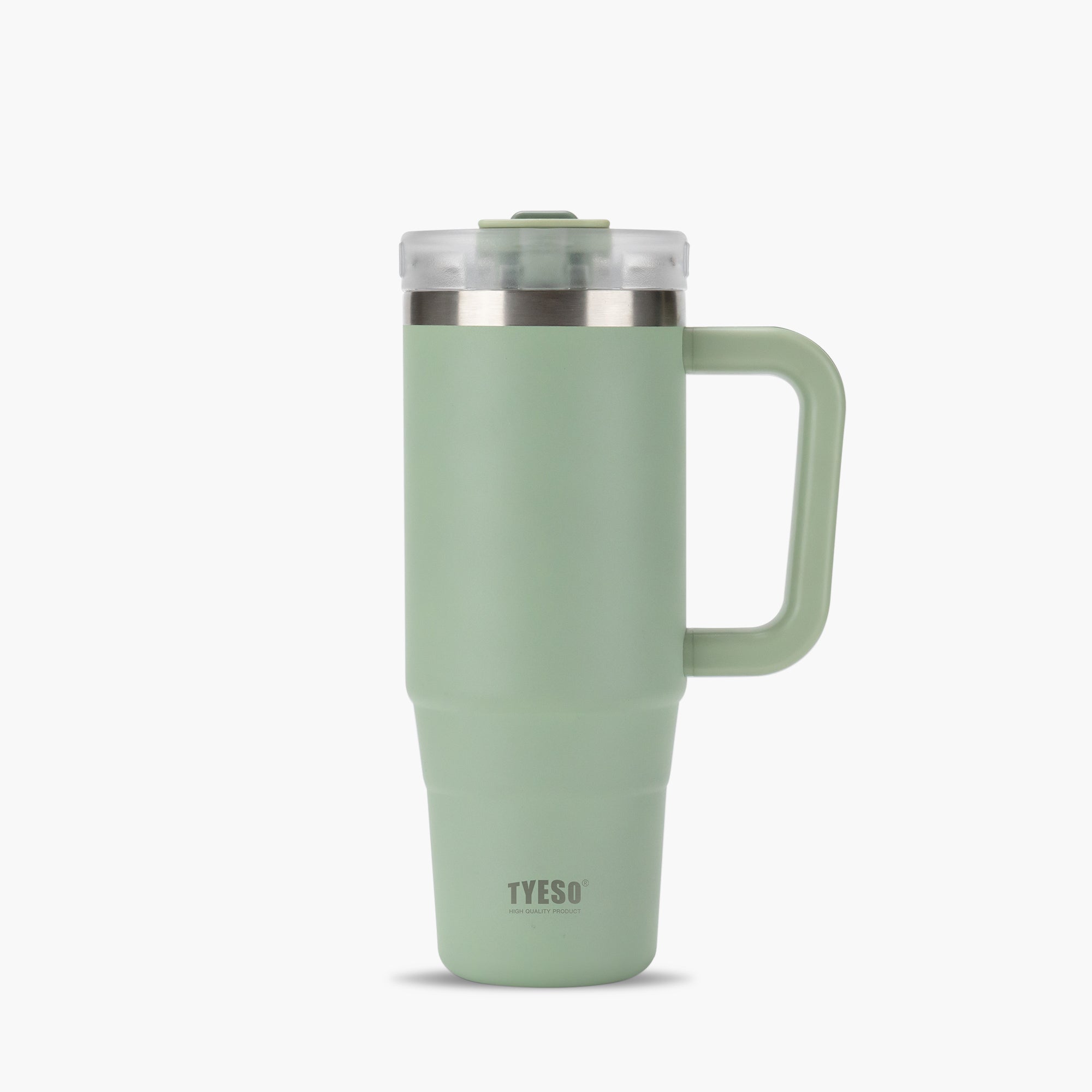 TYESO AURA Insulated Travel Tumbler in Light Green, 30 oz #color_light green