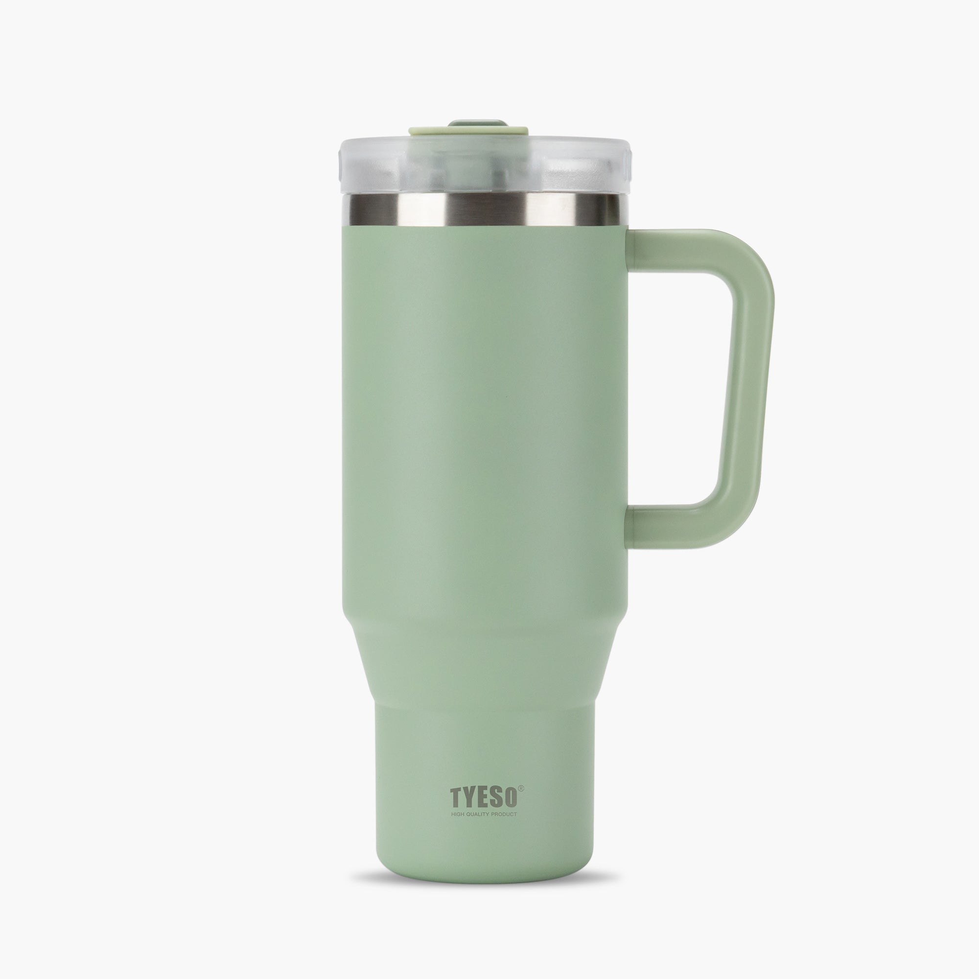 TYESO AURA Insulated Travel Tumbler in Light Green #color_light green