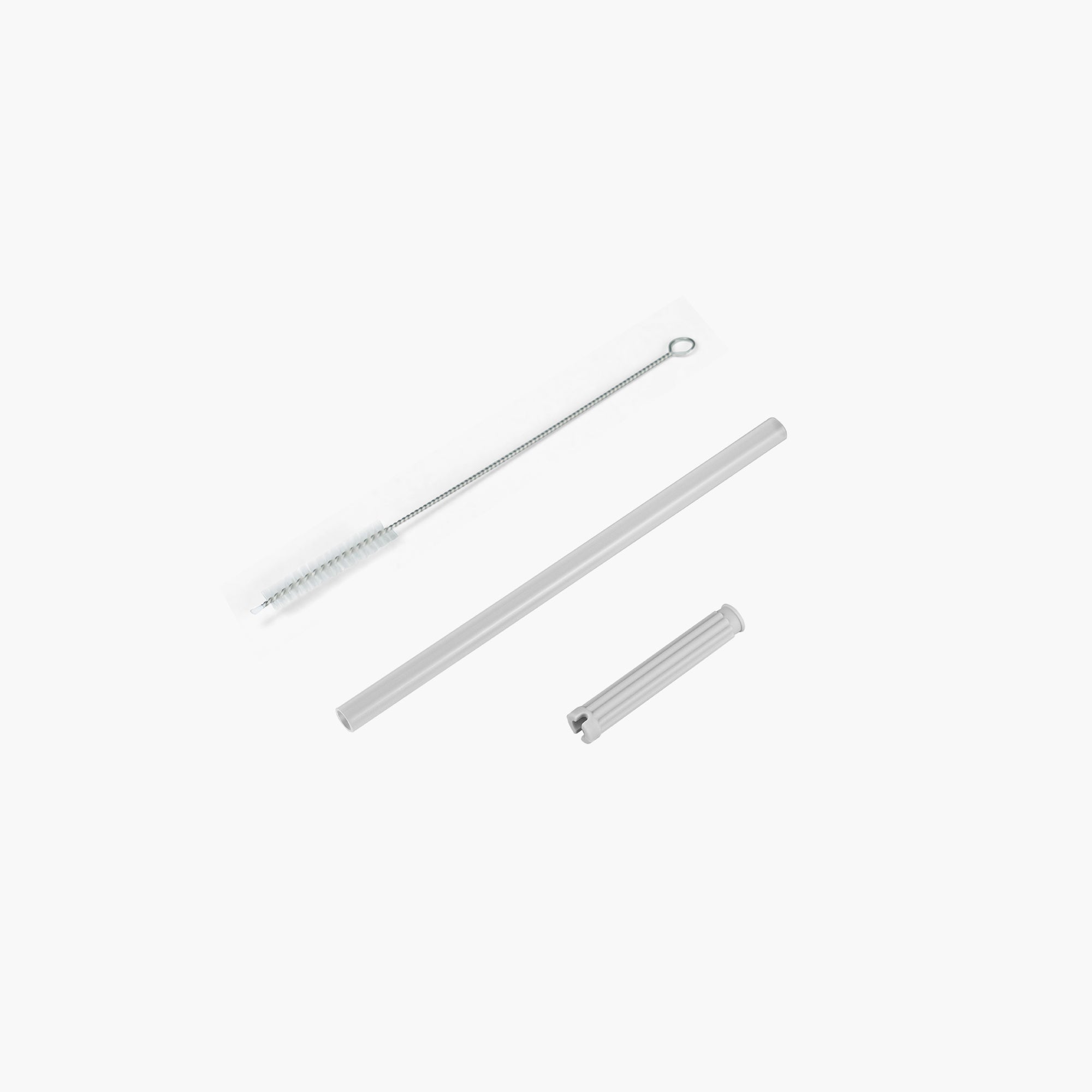 TYESO Replacement Straw for Aura Tumbler in Silver – straw detail #color_silver