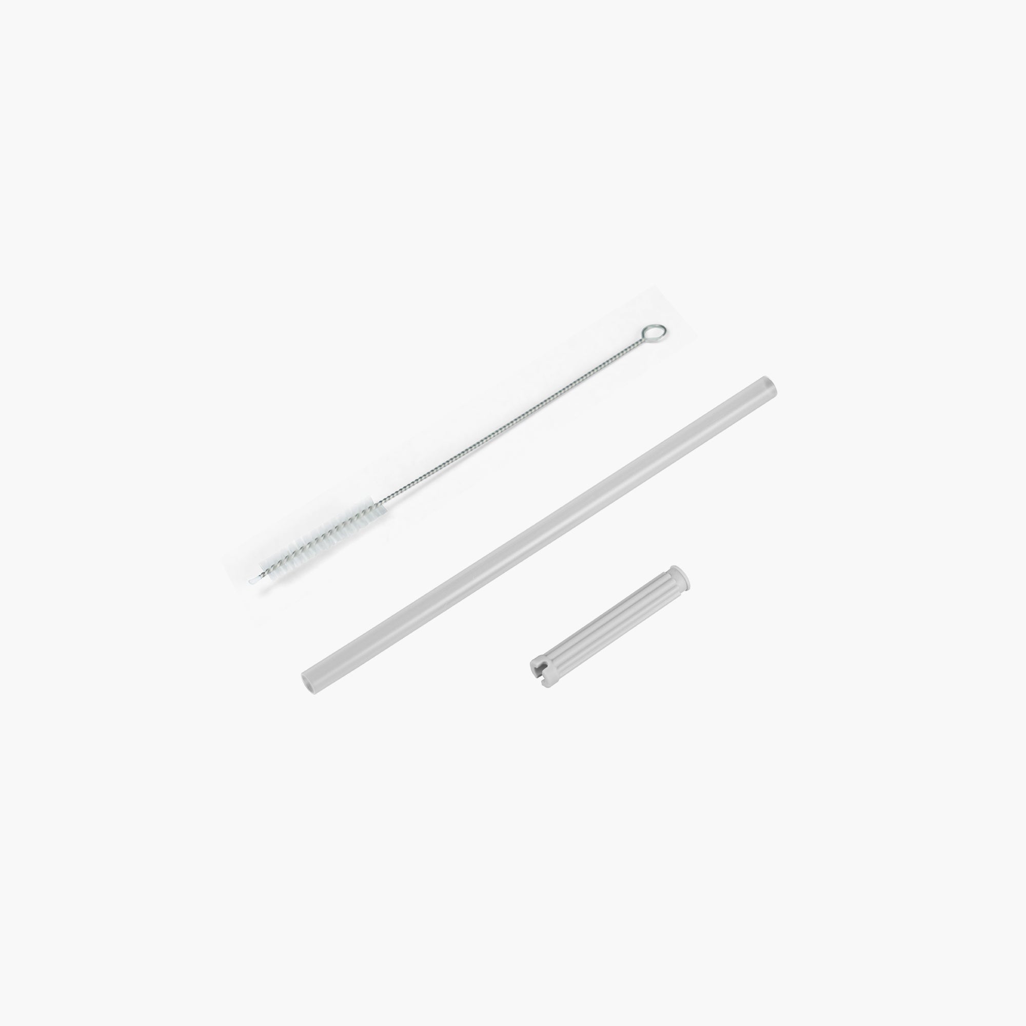 TYESO Replacement Straw for Aura Tumbler in Silver – straw detail #color_silver