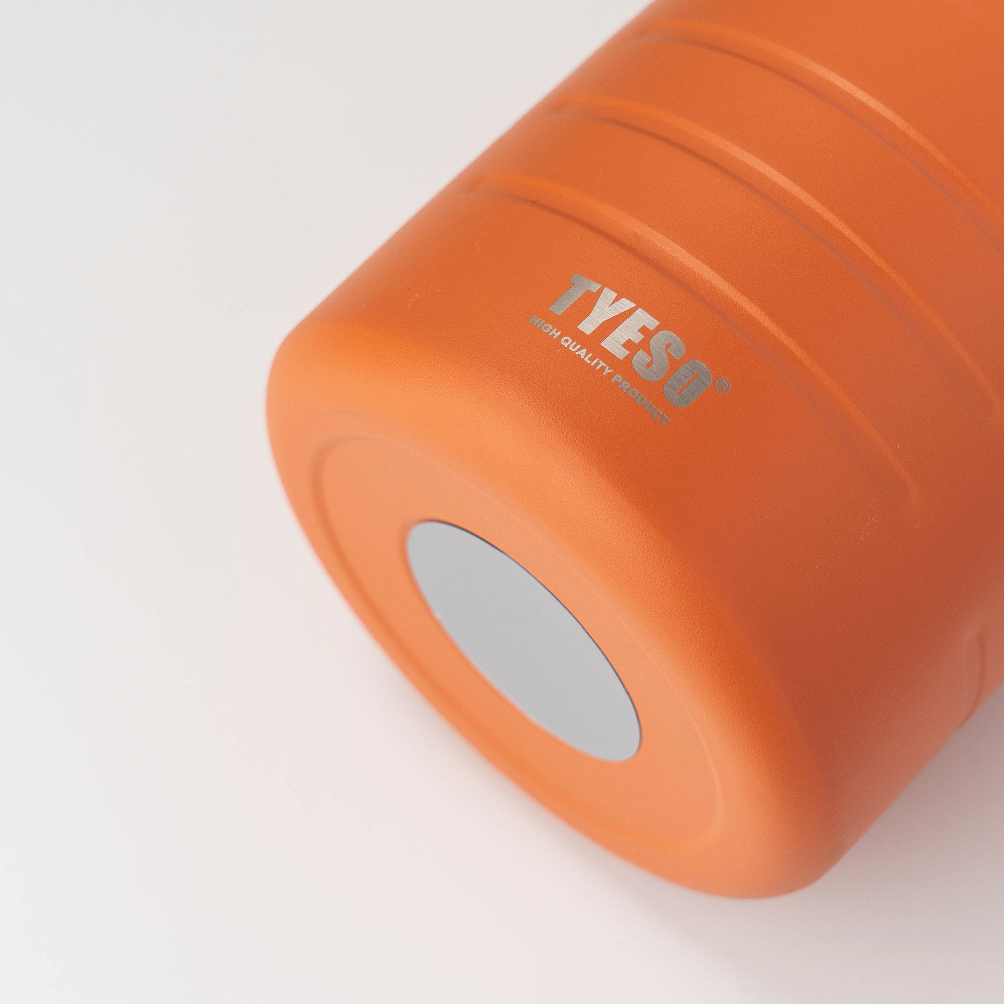 Orange 51 oz TYESO DEPOT insulated water bottle with integrated carry handle #color_orange