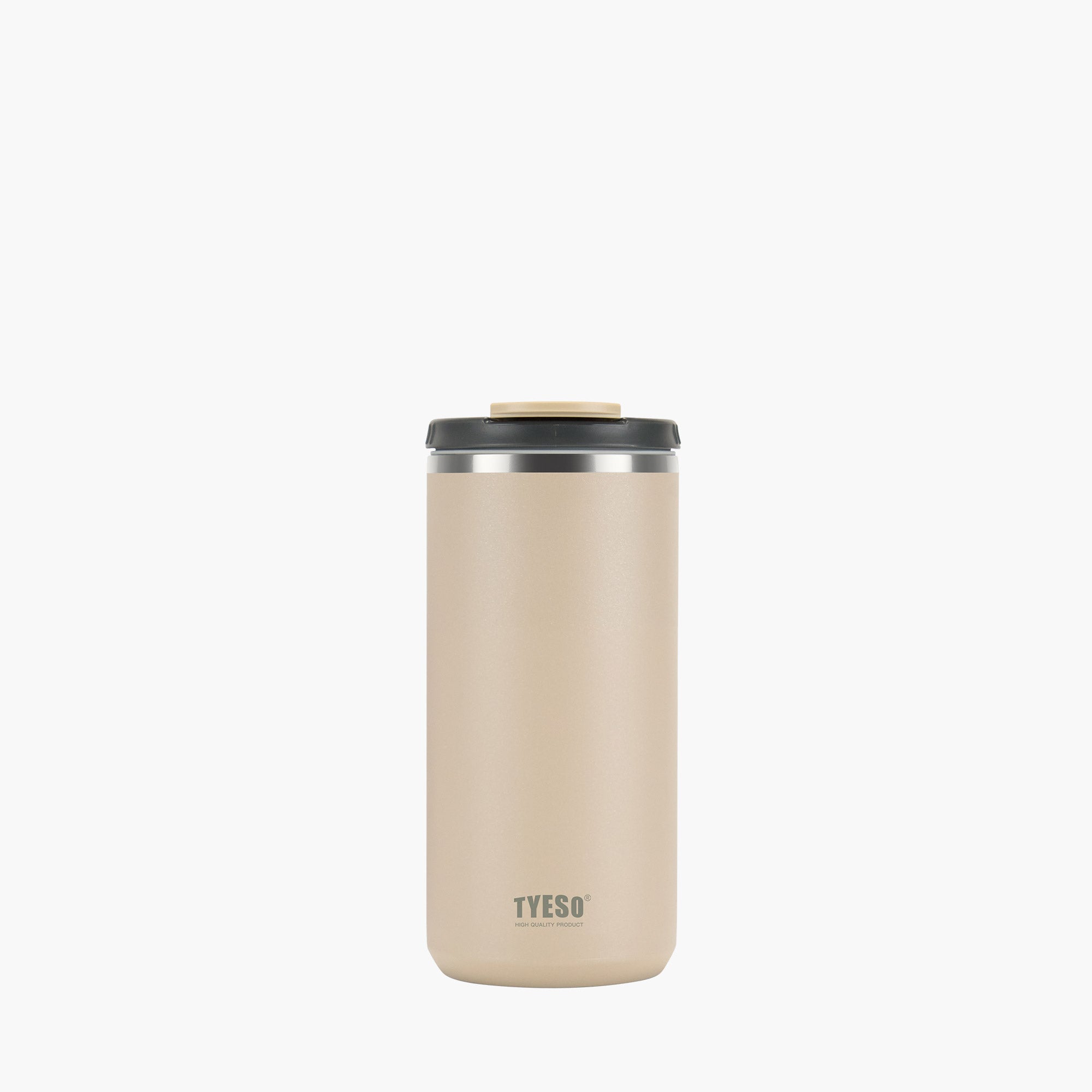 TYESO EON 2.0 Coffee Tumbler in Khaki, 20 oz – lid detail #color_khaki
