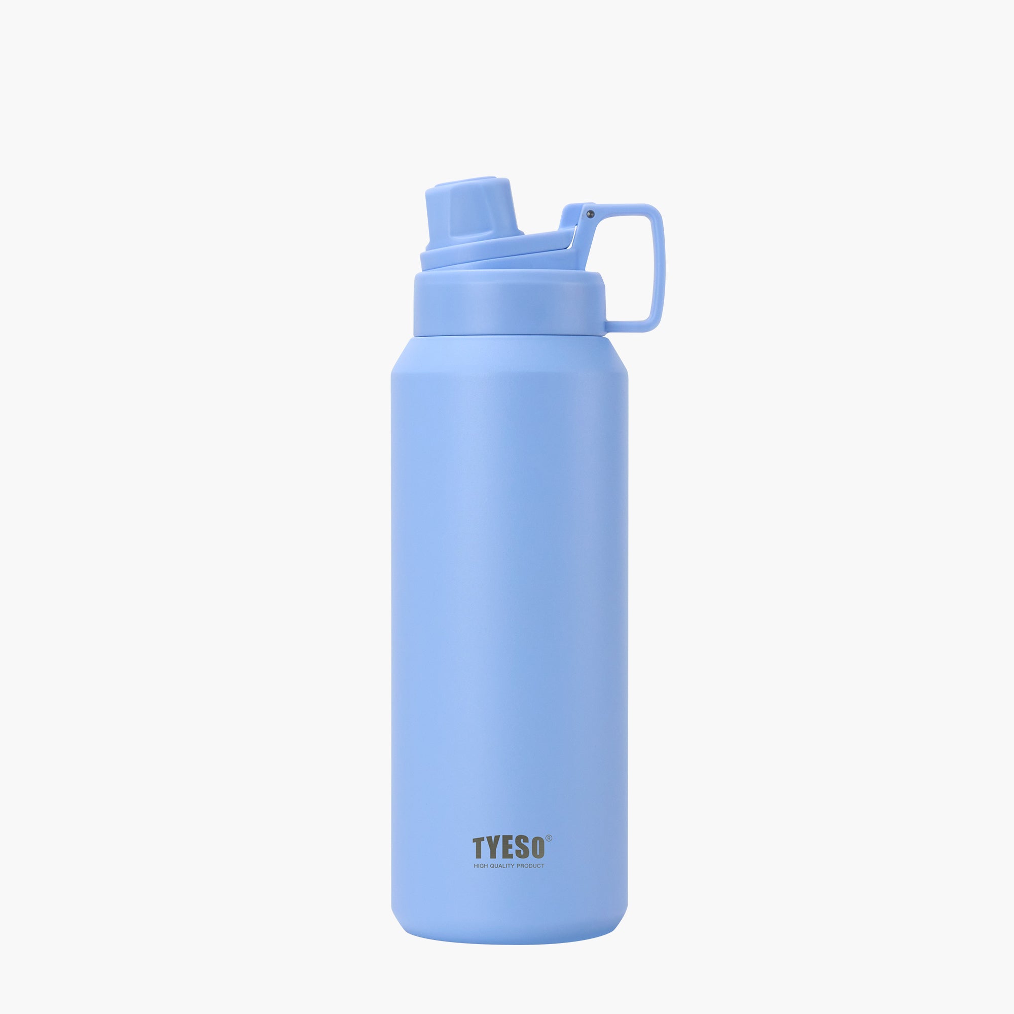 TYESO FIZZ HAZE Sports Bottle with Soft Spout in Violet, 40 oz – carry handle detail #color_violet