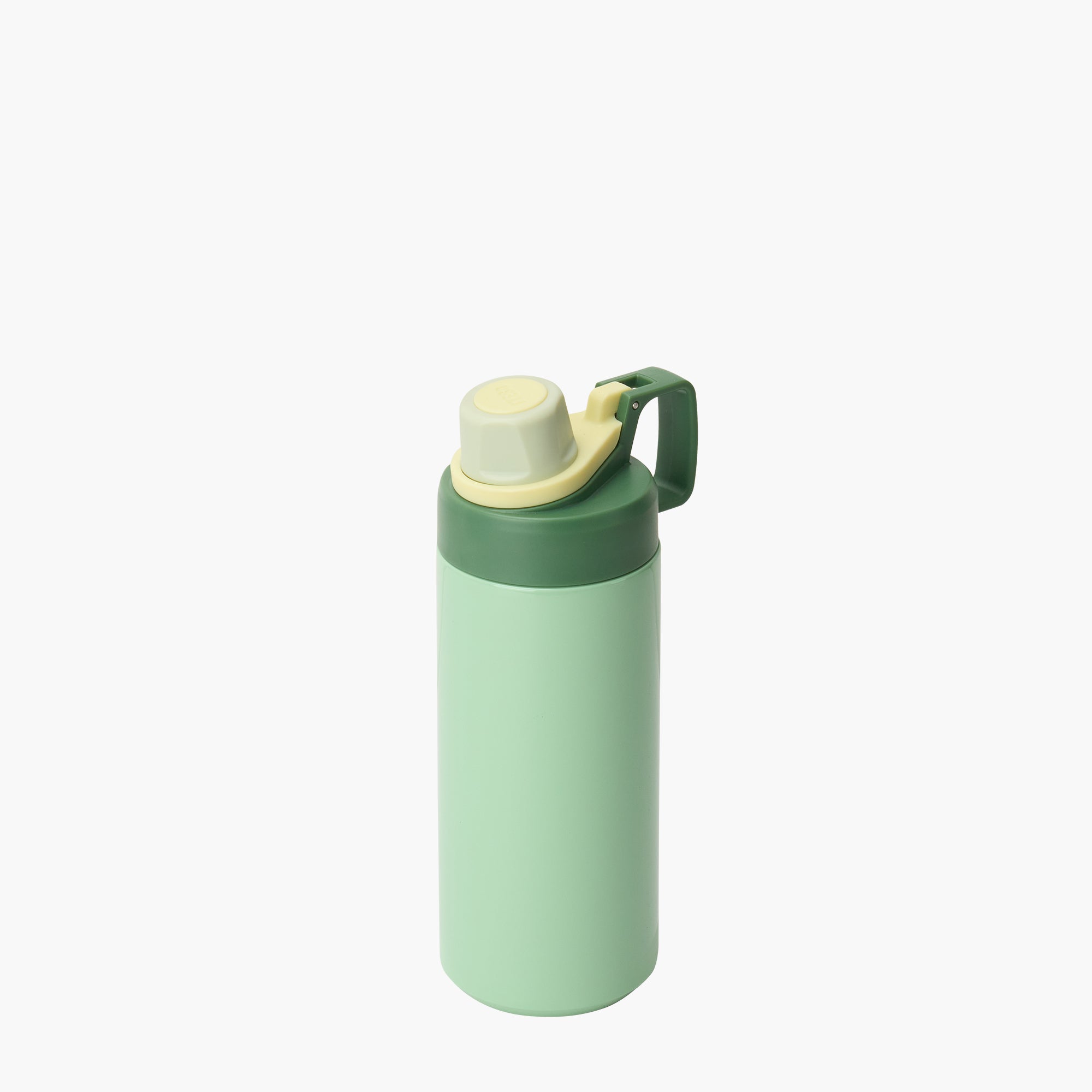 TYESO FIZZ Sports Bottle with Handle in Green, 20 oz – carry handle detail #color_green