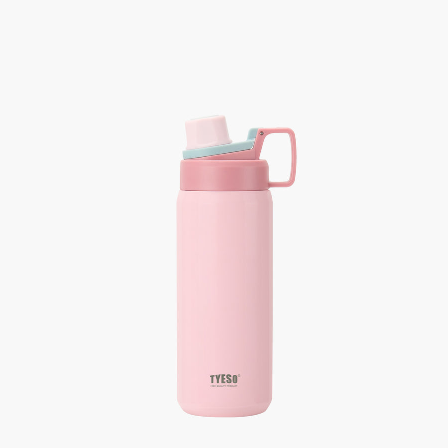 TYESO FIZZ Sports Bottle with Handle in Pink, 25 oz – carry handle detail #color_pink