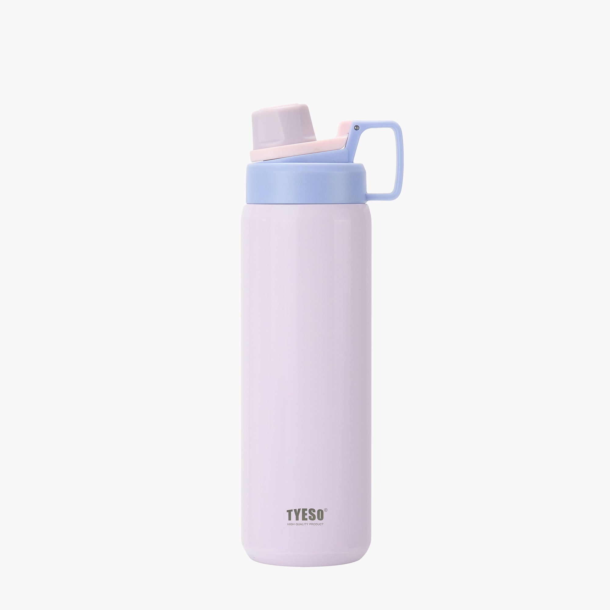 TYESO FIZZ Sports Bottle with Handle in Purple, 30 oz – carry handle detail #color_purple