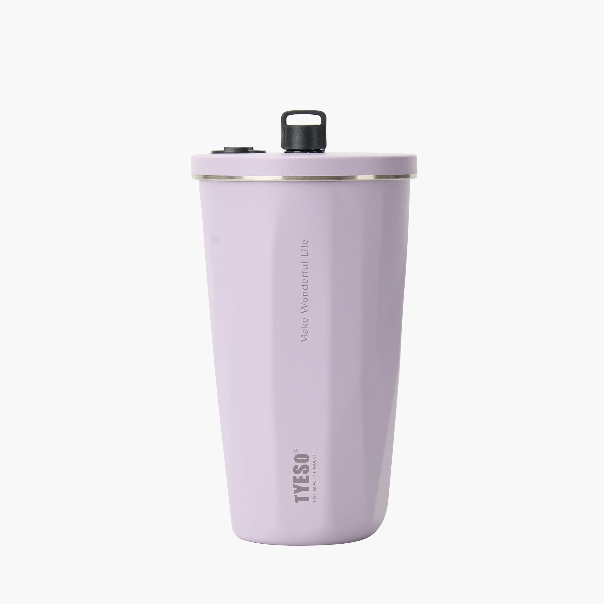 TYESO FLAIR 2.0 Retractable Straw Tumbler in Purple #color_Purple