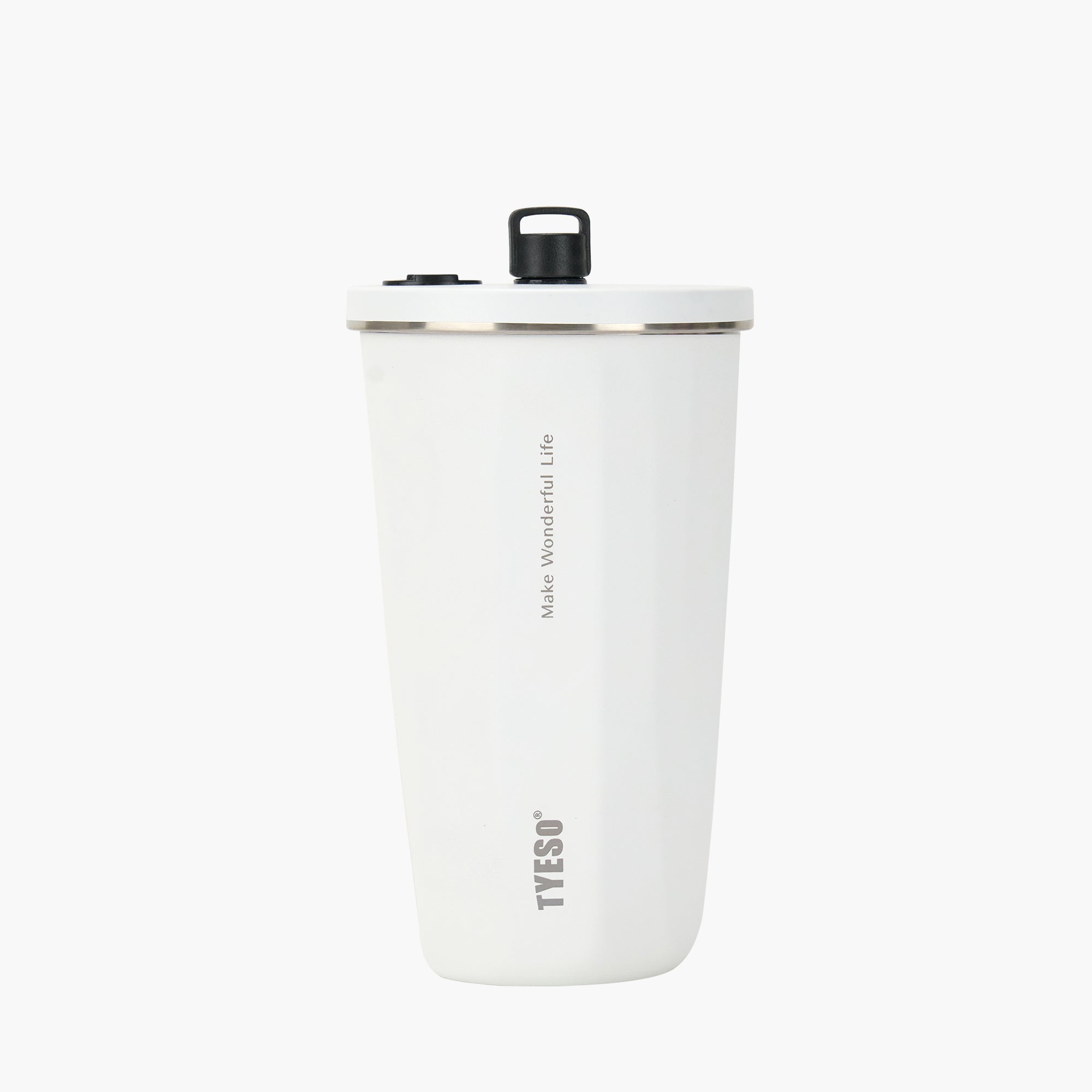 TYESO FLAIR 2.0 Retractable Straw Tumbler in White #color_White