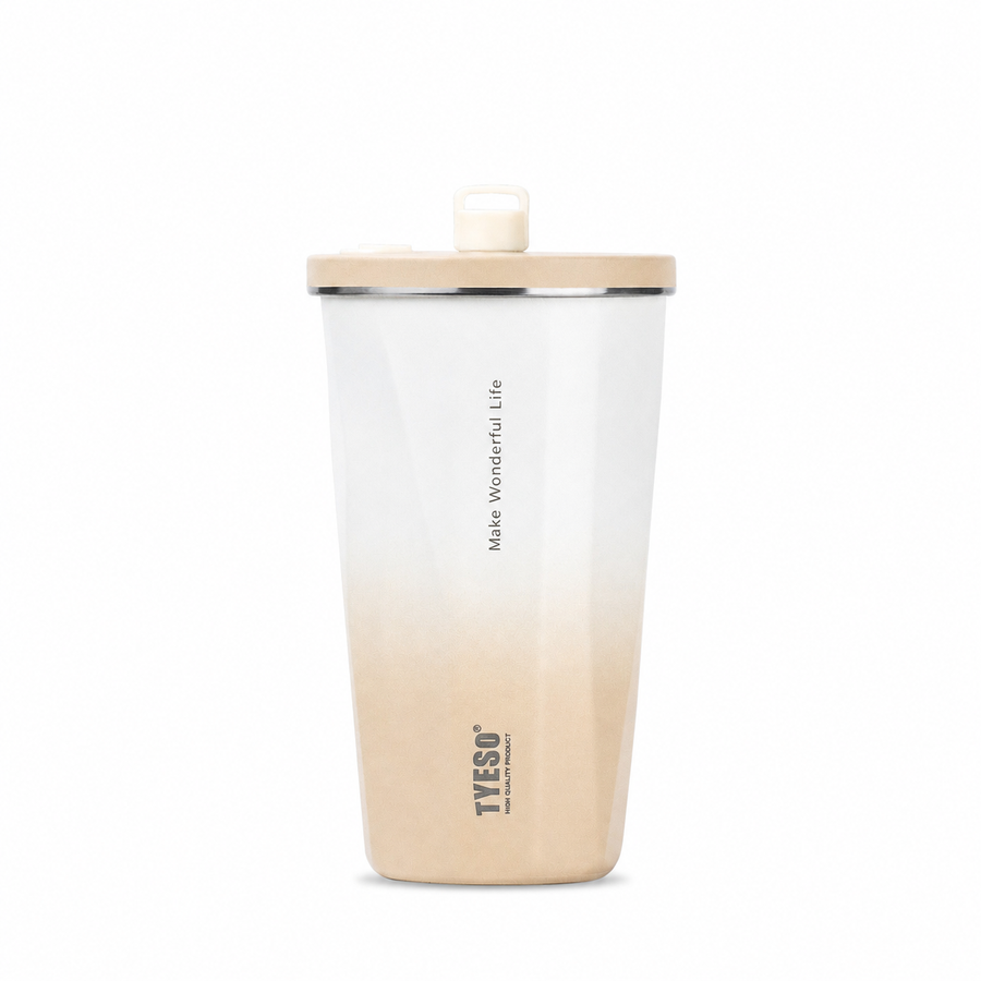 TYESO FLAIR retractable straw tumbler on a clean white background