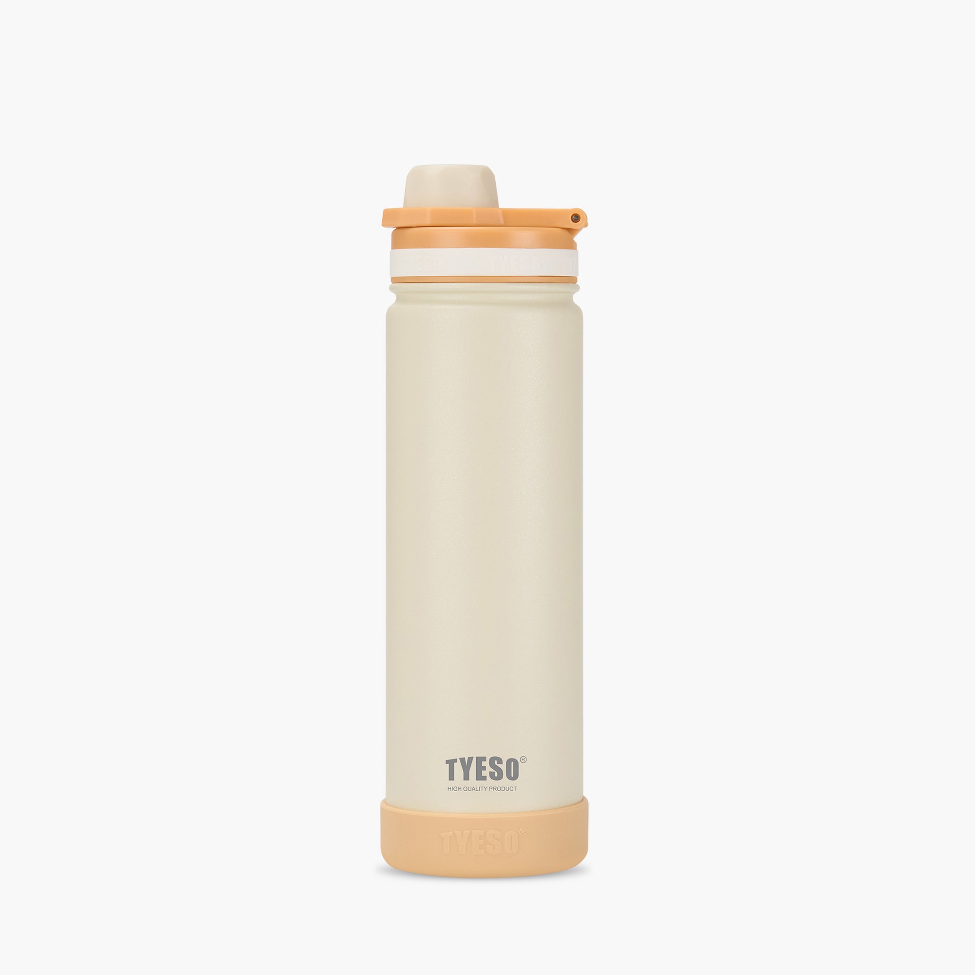 TYESO Kids’ Sports Insulated Water Bottle with Silicone Base in Orange, 25 oz #color_orange