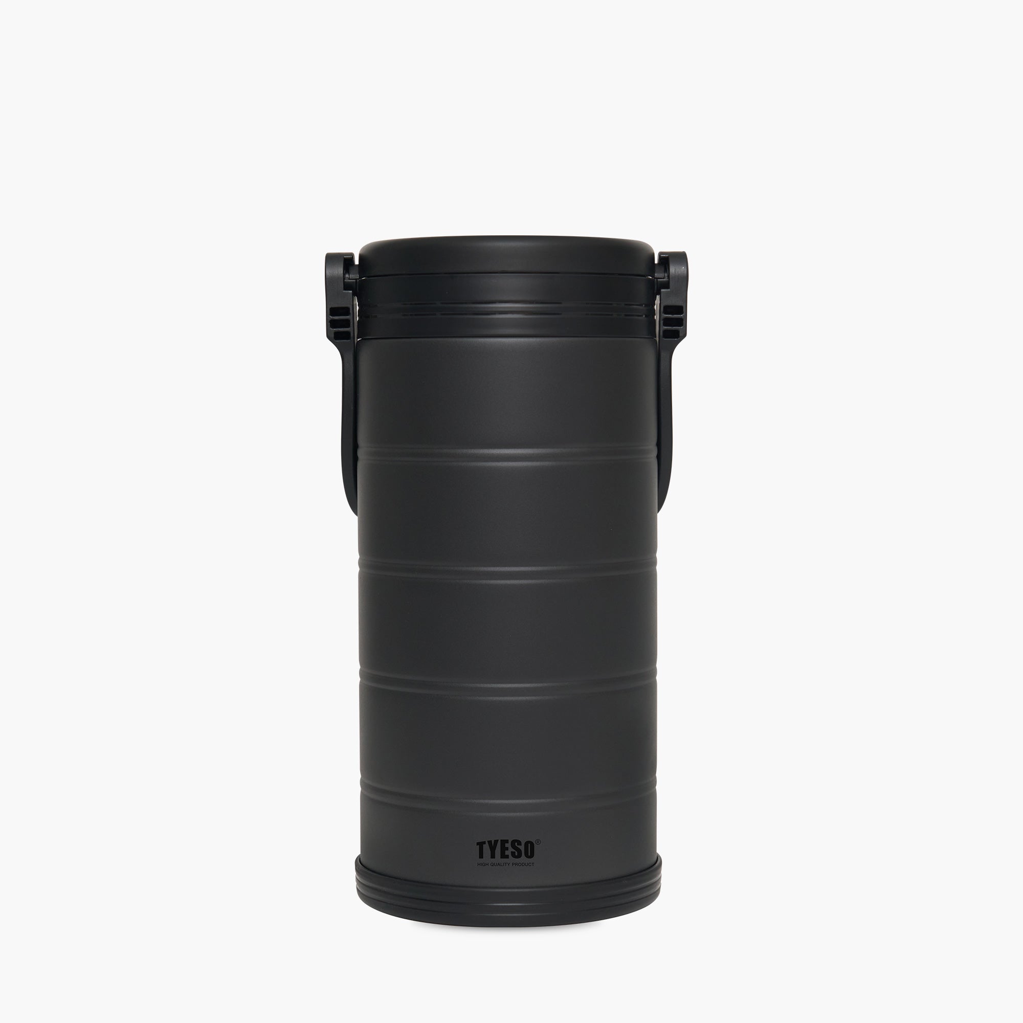 TYESO Large Capacity Vacuum Insulated Portable Cooler in Black #color_black