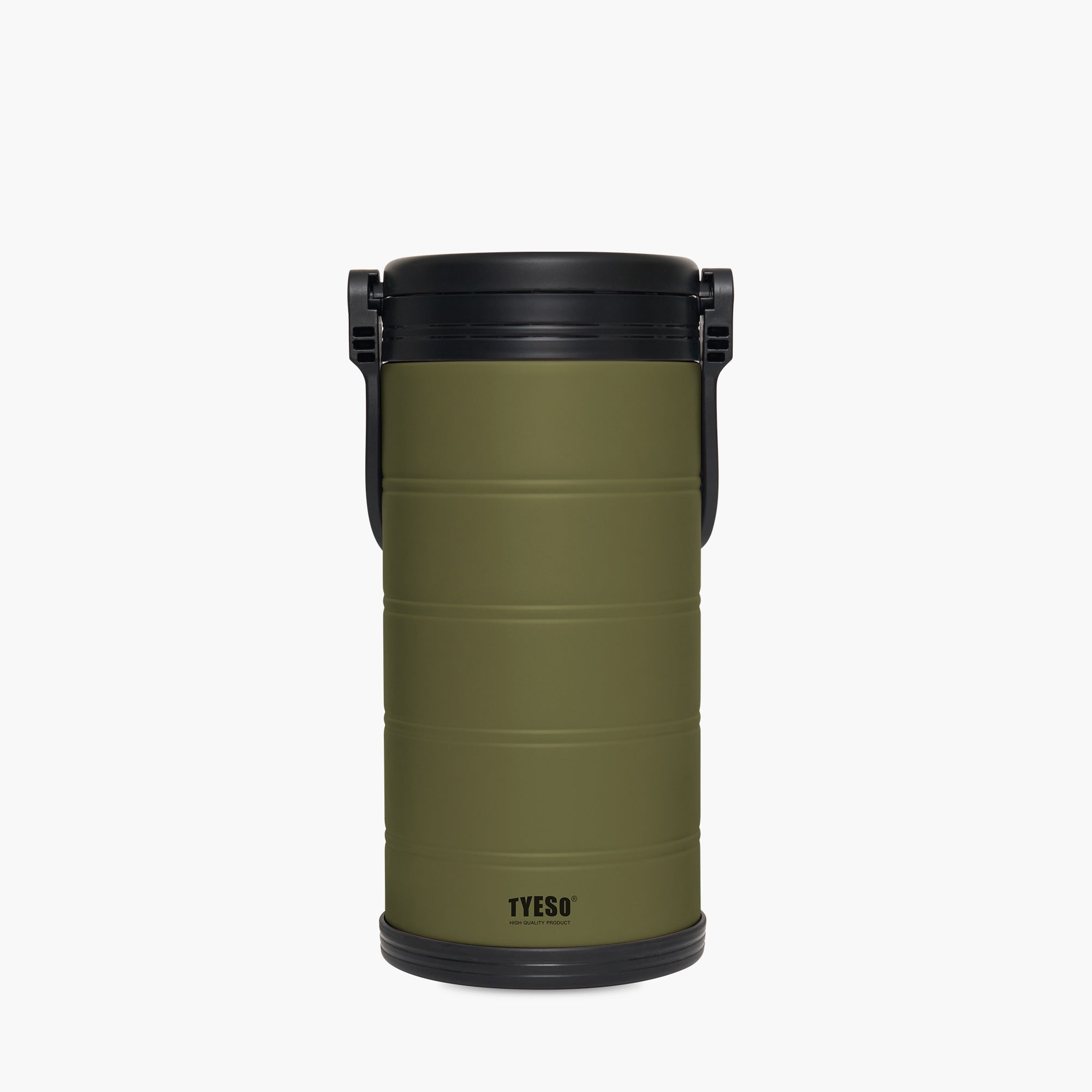TYESO Large Capacity Vacuum Insulated Portable Cooler in Green #color_green