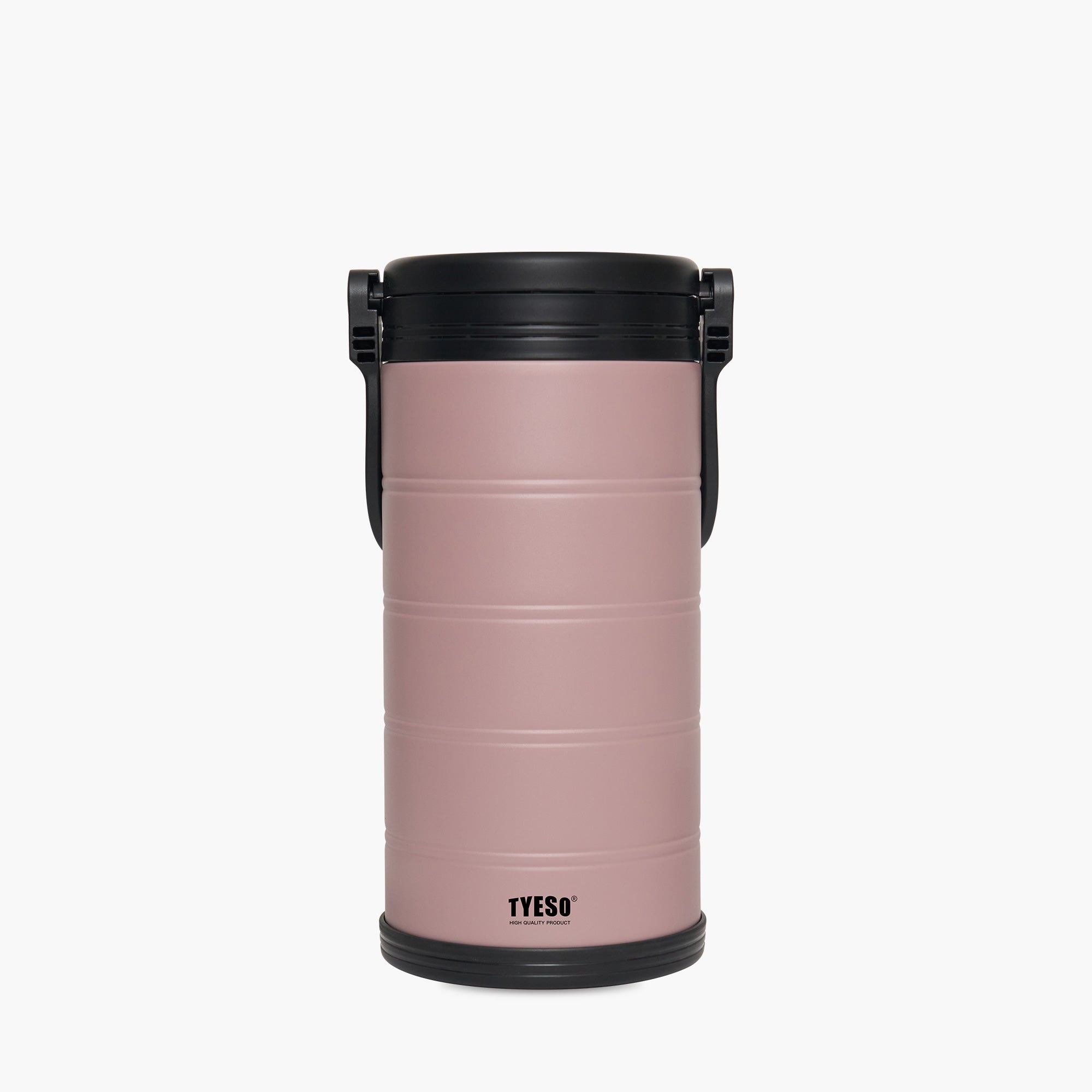 TYESO Large Capacity Vacuum Insulated Portable Cooler in Pink #color_pink