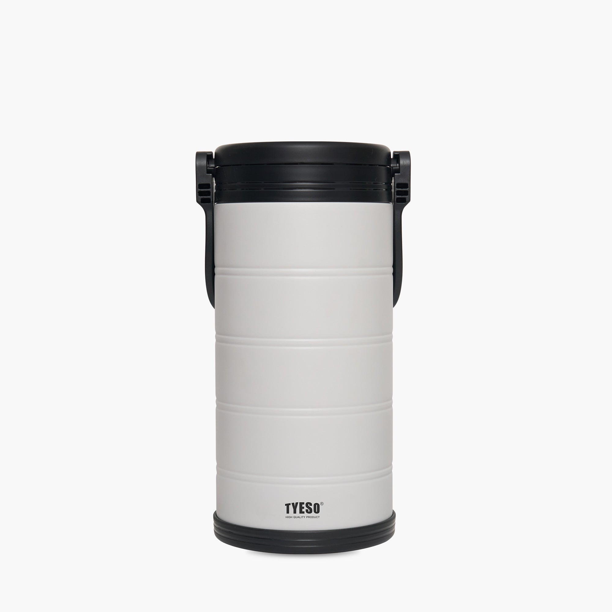 TYESO Large Capacity Vacuum Insulated Portable Cooler in White #color_white