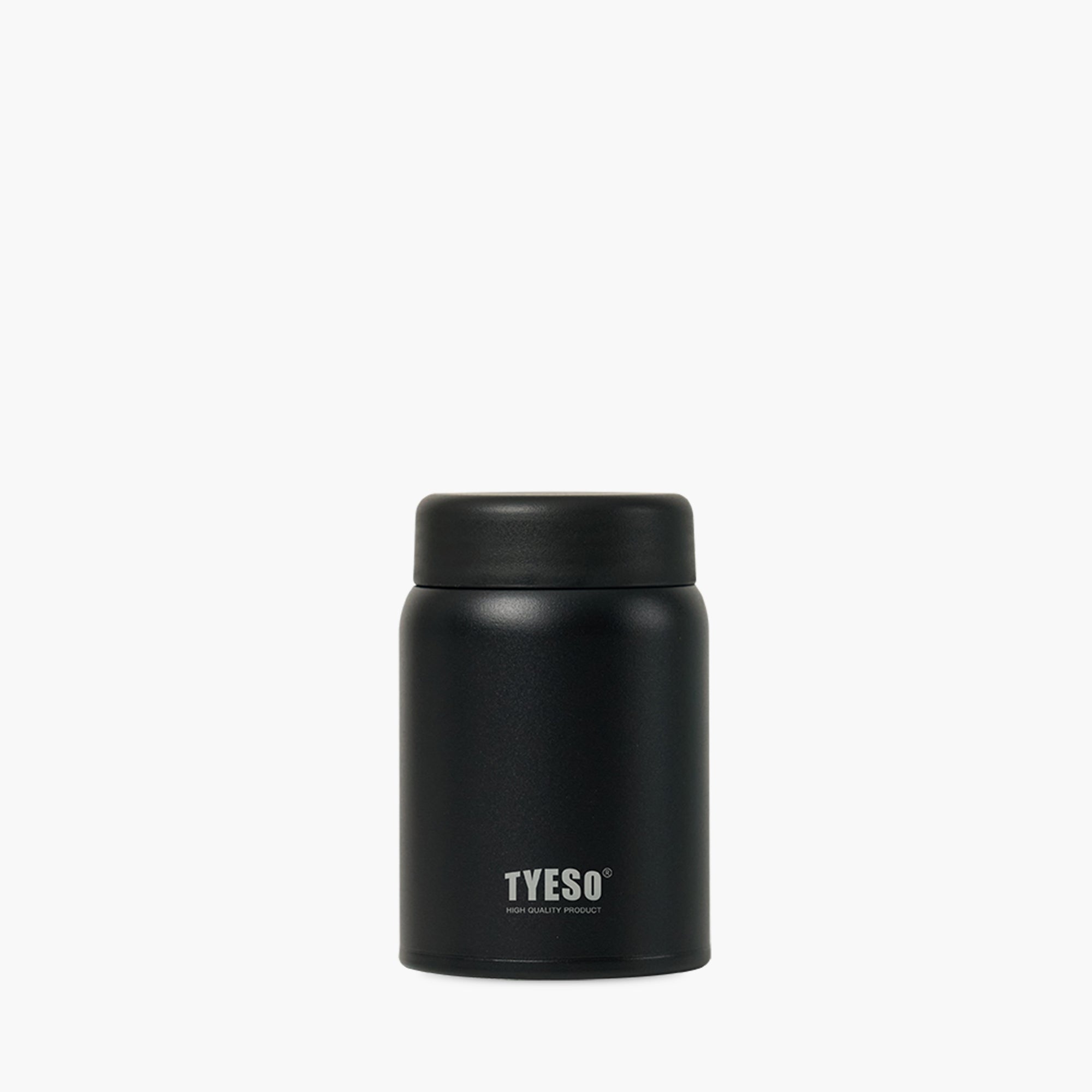 TYESO MELLOW Insulated Food Jar in Black #color_black