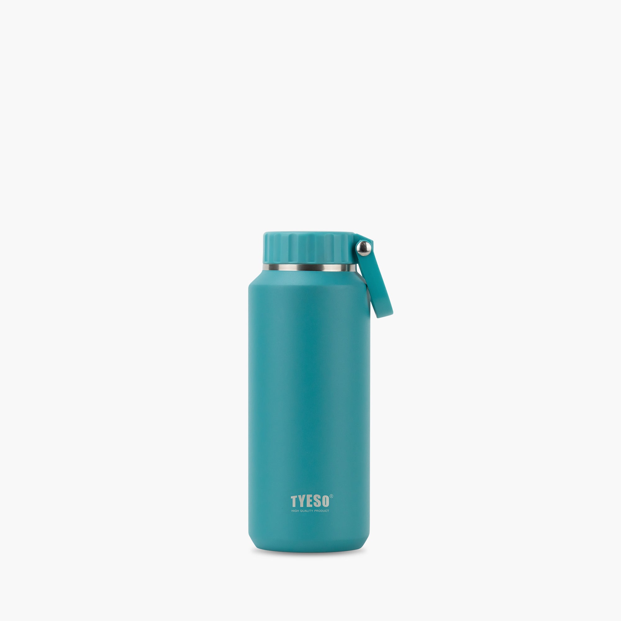 Front view of the blue 17 oz TYESO MESA insulated sports water bottle #color_blue