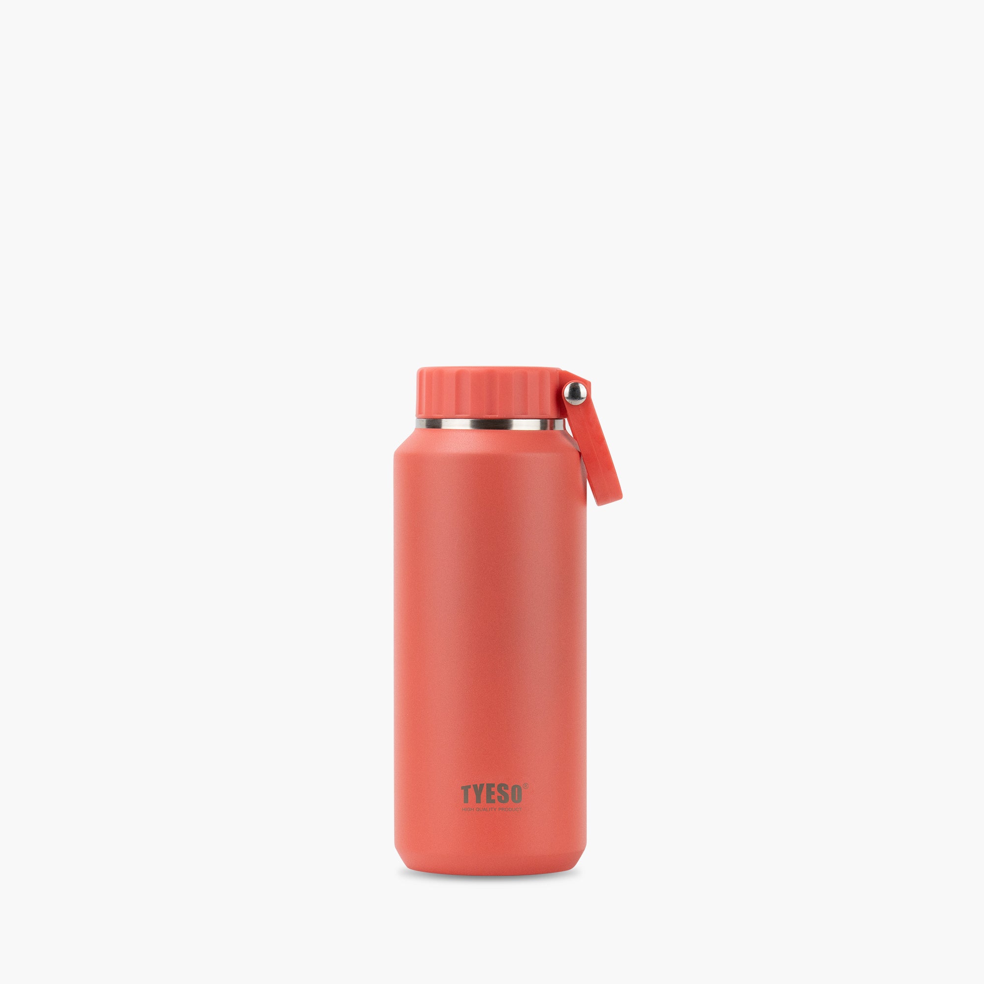 Front view of the orange 17 oz TYESO MESA insulated sports water bottle #color_orange