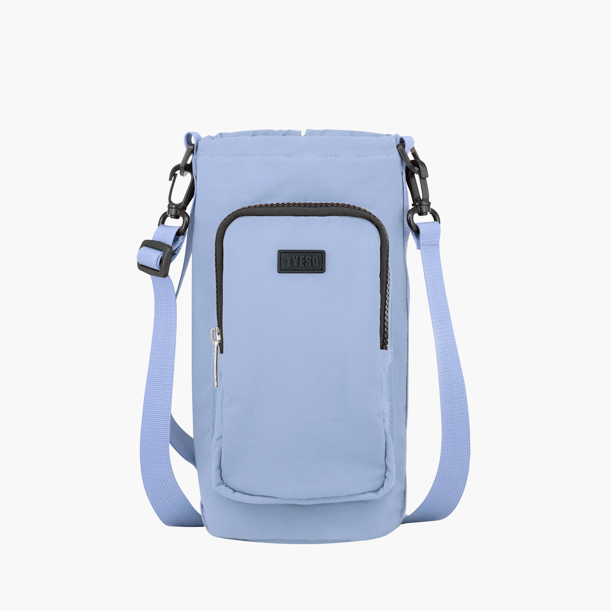 TYESO Multi-Use Bottle Pouch in Blue – dimensions #color_blue