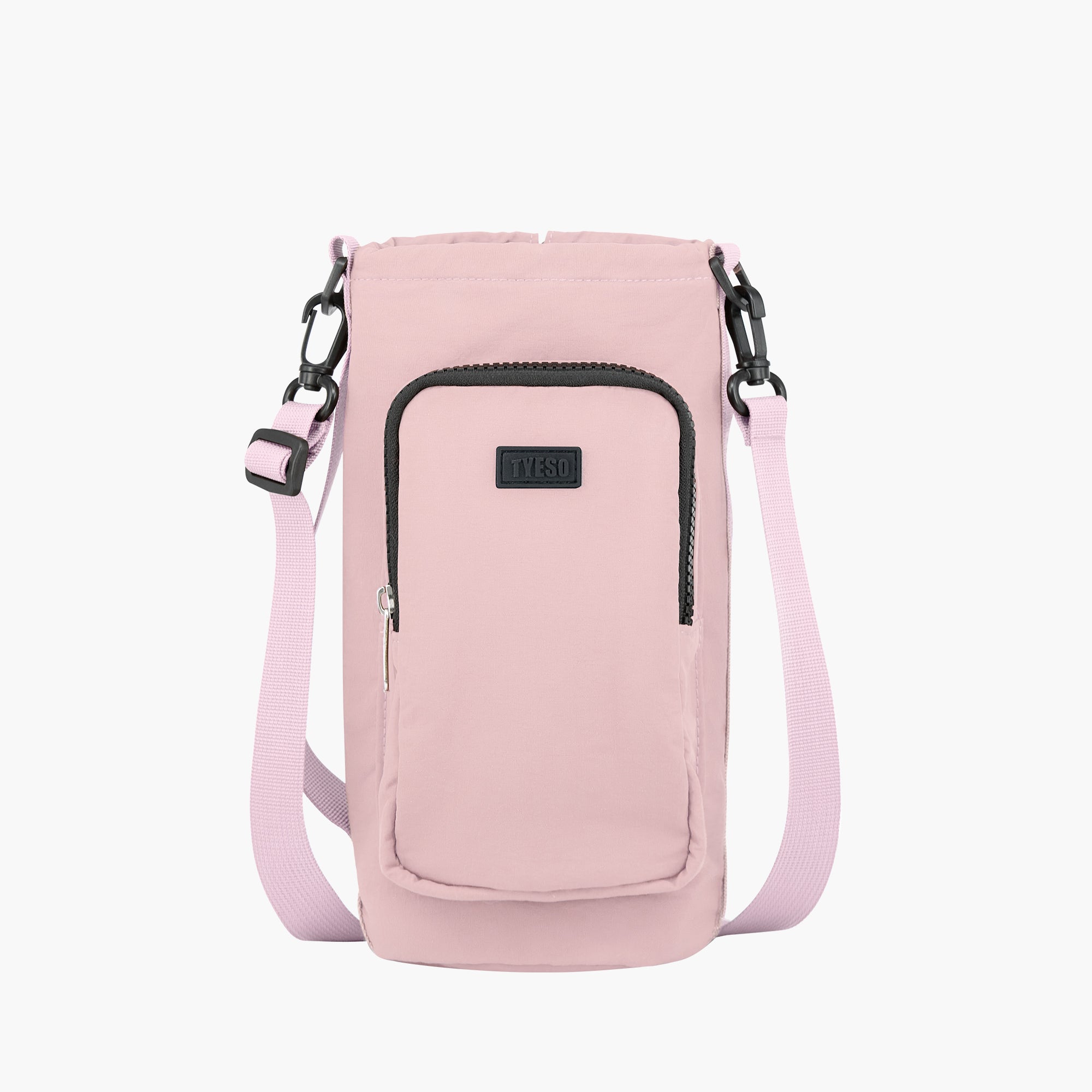 TYESO Multi-Use Bottle Pouch in Pink – dimensions #color_pink