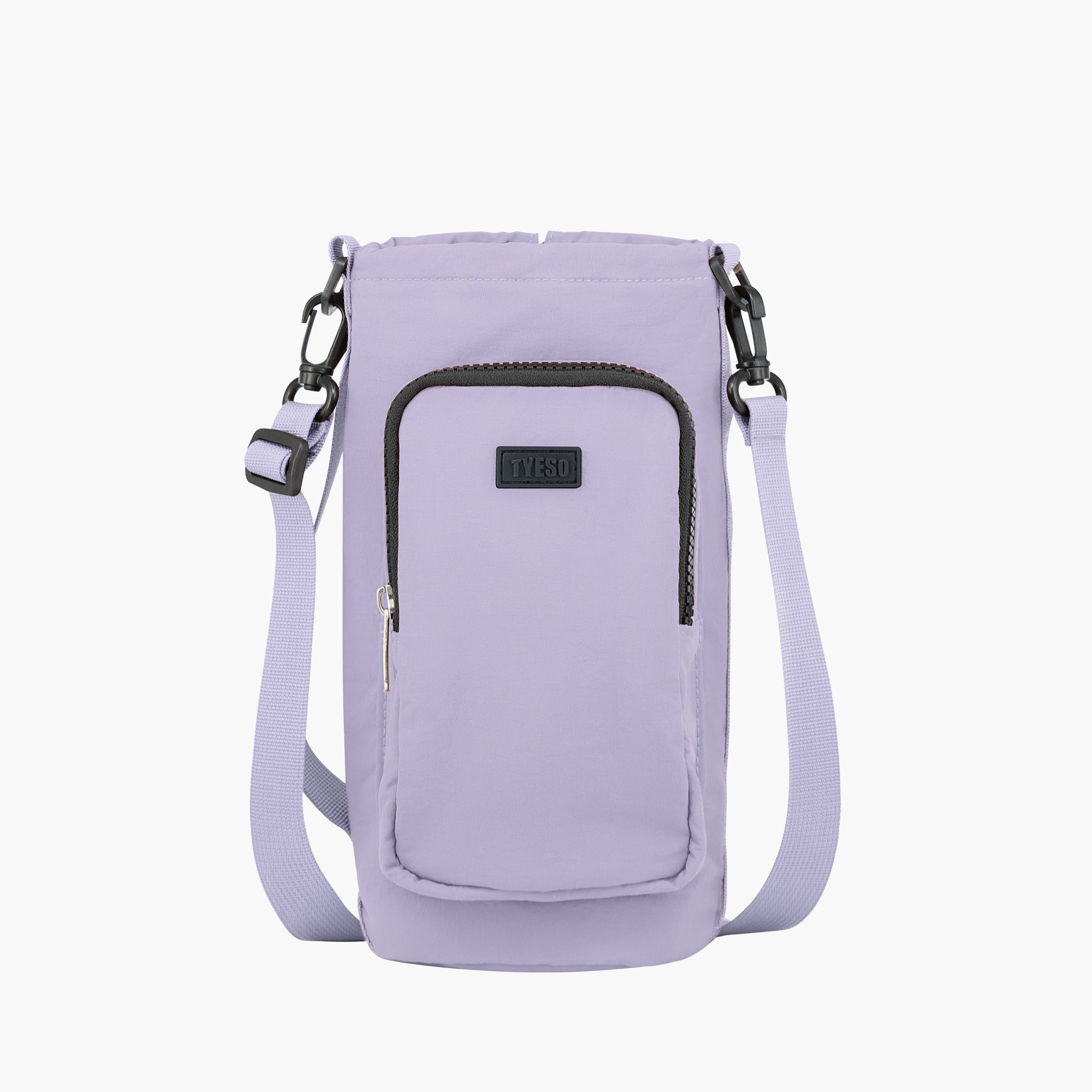 TYESO Multi-Use Bottle Pouch in Purple – dimensions #color_purple