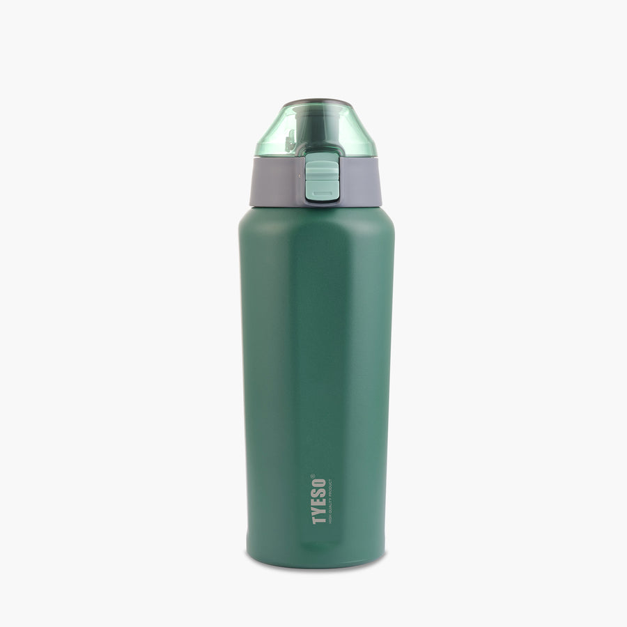 TYESO OBELISK One-Touch Sports Bottle in Green, 20 oz #color_green