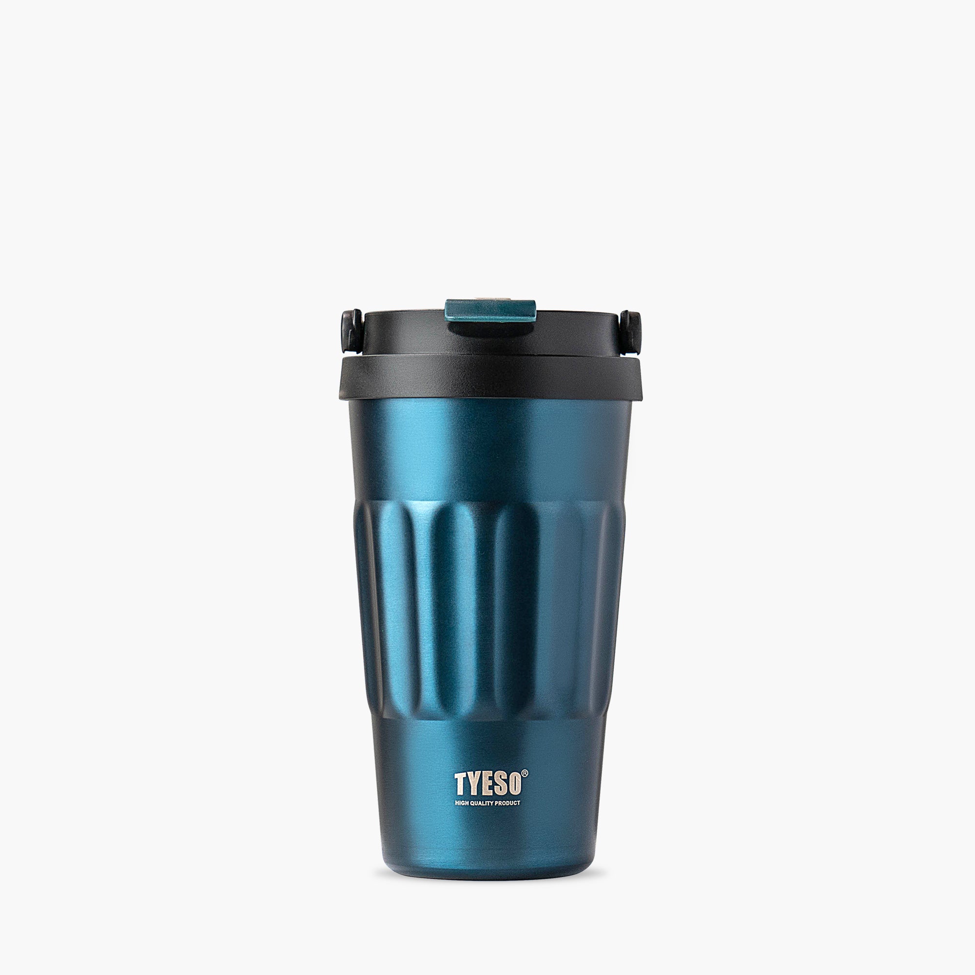 TYESO ONYX Flip Lid Tumbler in Blue, 17 oz #color_blue