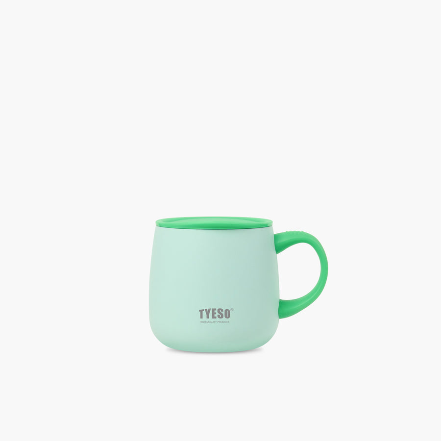 TYESO PALETTE Ceramic-Coated Coffee Mug in Green #color_green