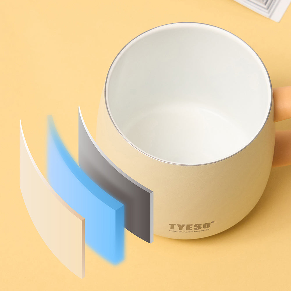 TYESO PALETTE Ceramic-Coated Coffee Mug in Orange #color_orange