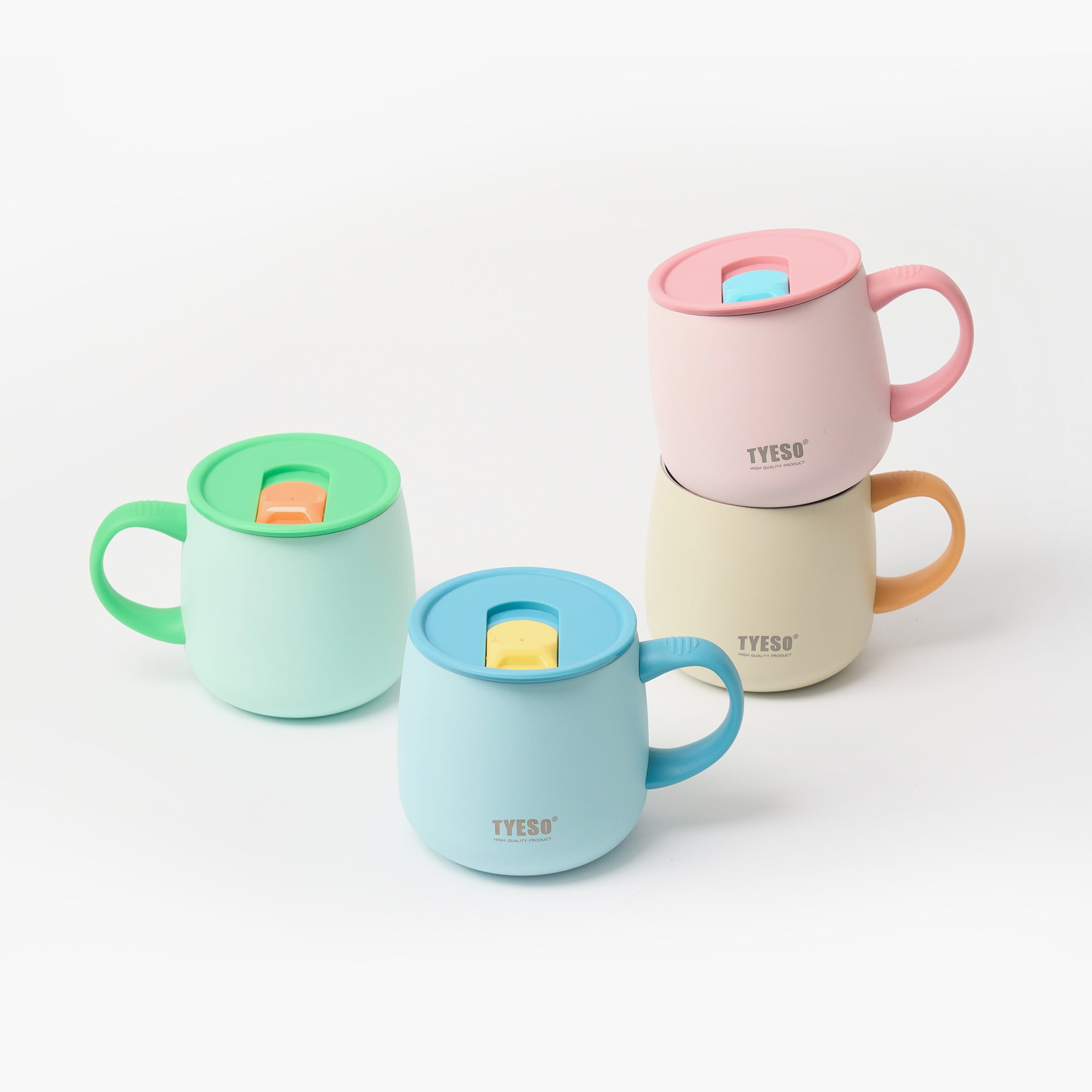 TYESO PALETTE Ceramic-Coated Coffee Mug