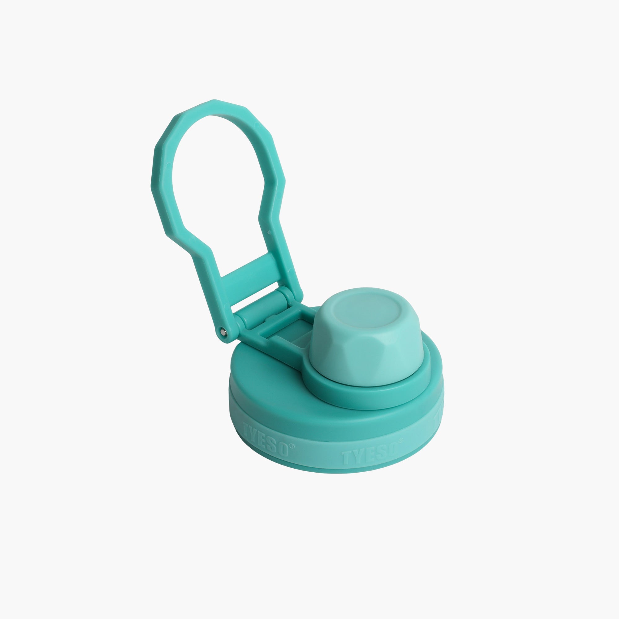 TYESO Replacement Lid for AERIS REVIVE Sports Bottle in Green – lid detail #color_green