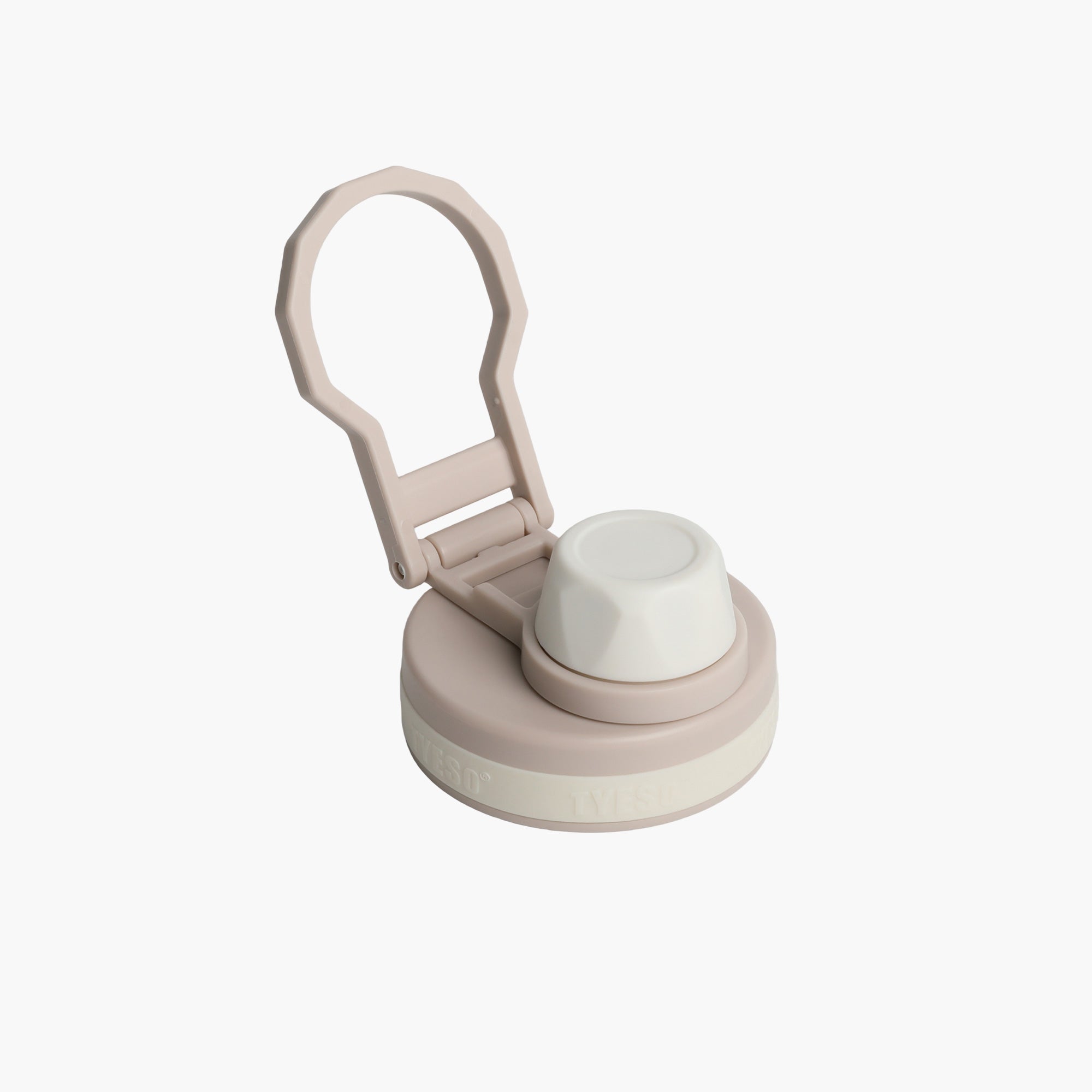 TYESO Replacement Lid for AERIS REVIVE Sports Bottle in White – lid detail #color_white